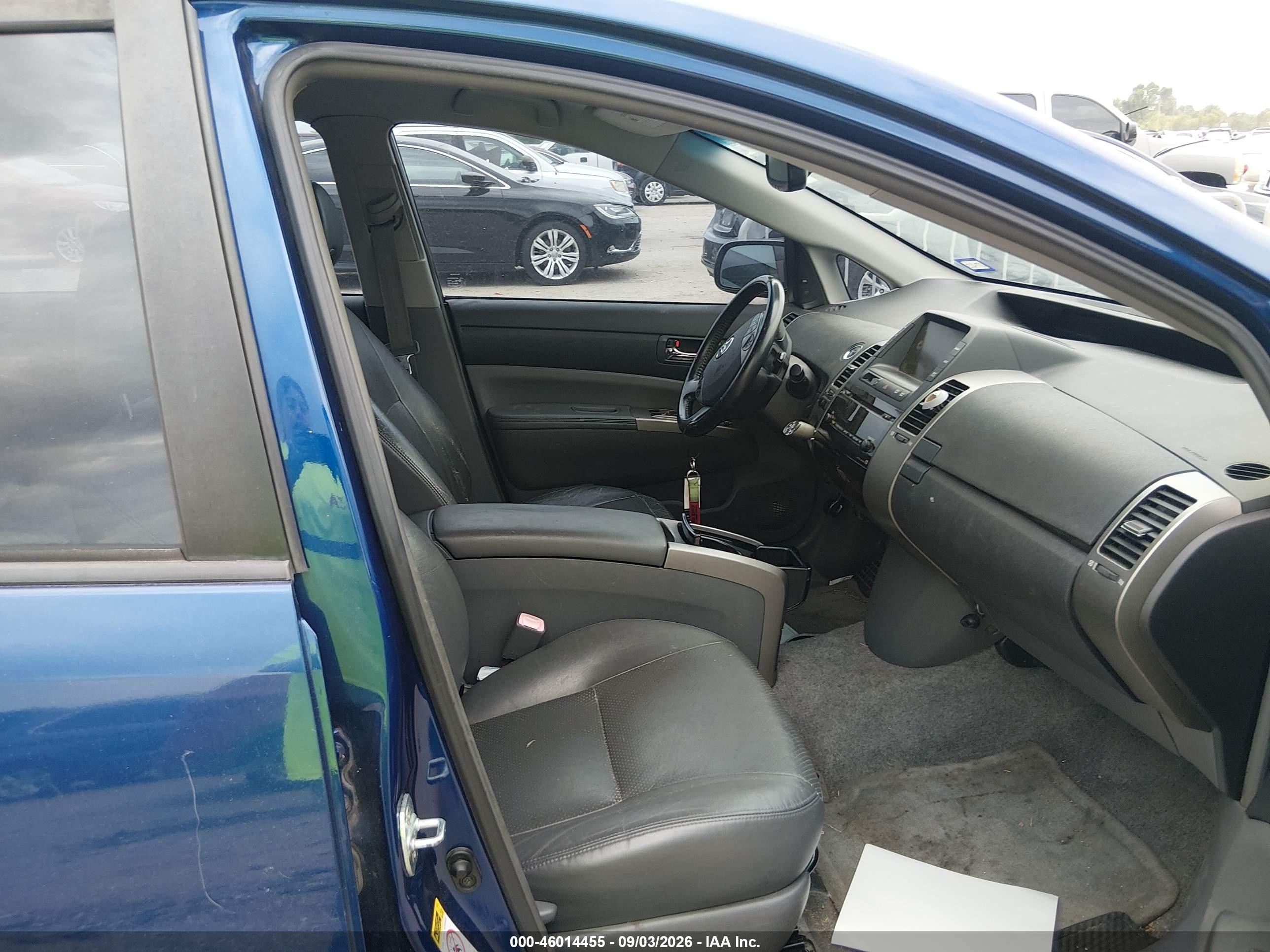 2008 Toyota Prius Touring Blue vin: JTDKB20U687797892