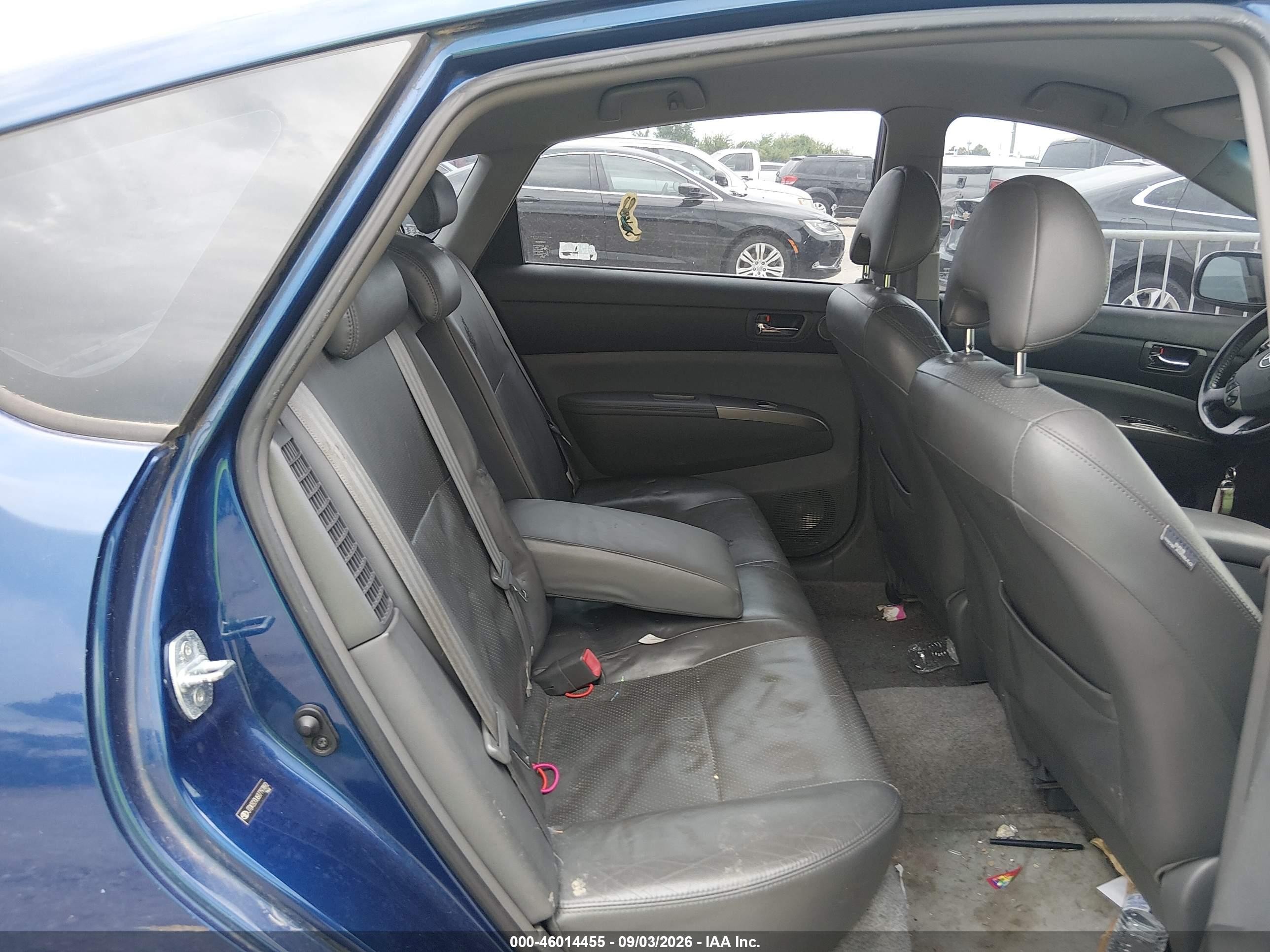 2008 Toyota Prius Touring Blue vin: JTDKB20U687797892