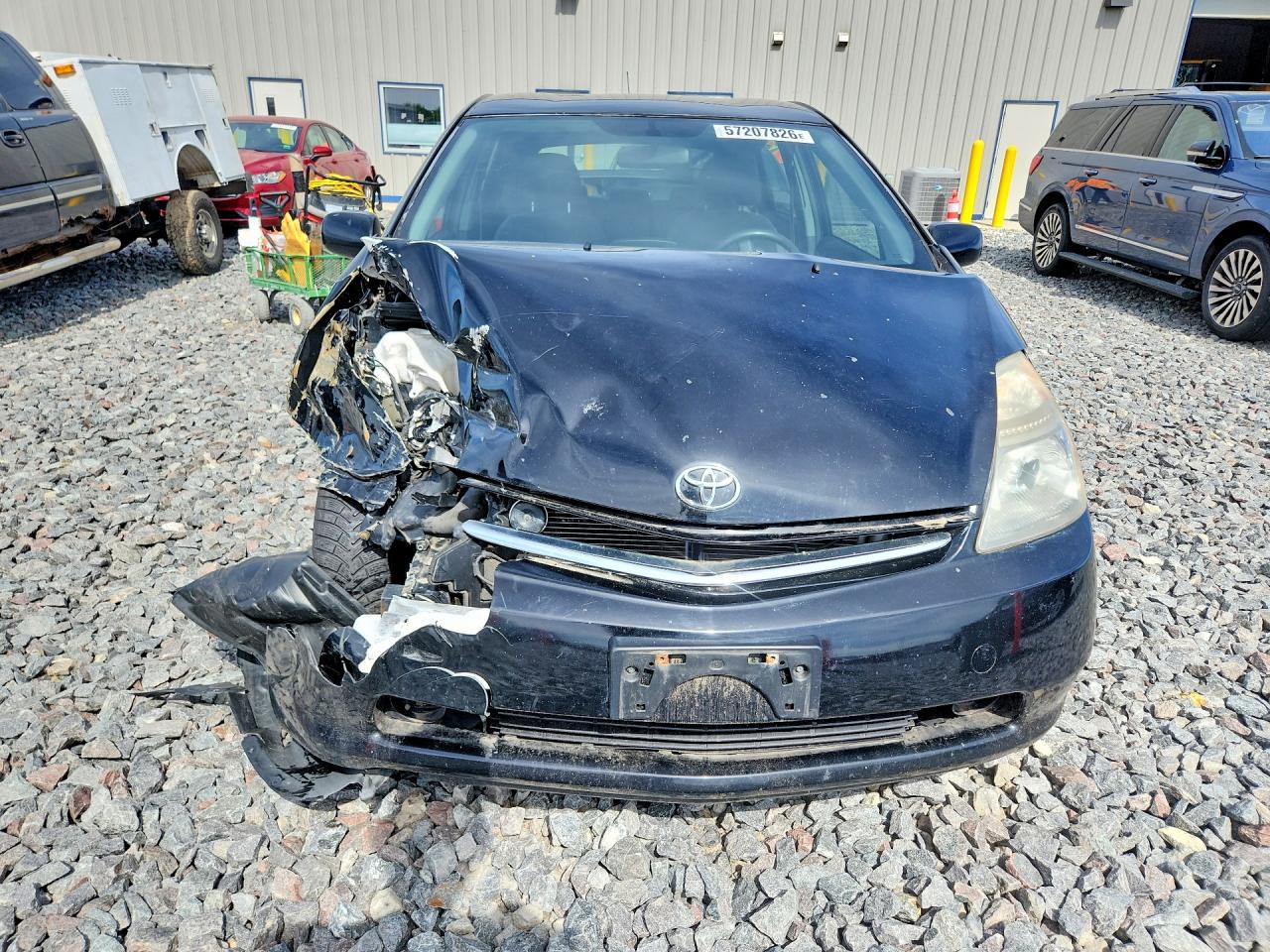 2008 Toyota Prius Base Black vin: JTDKB20U687798900