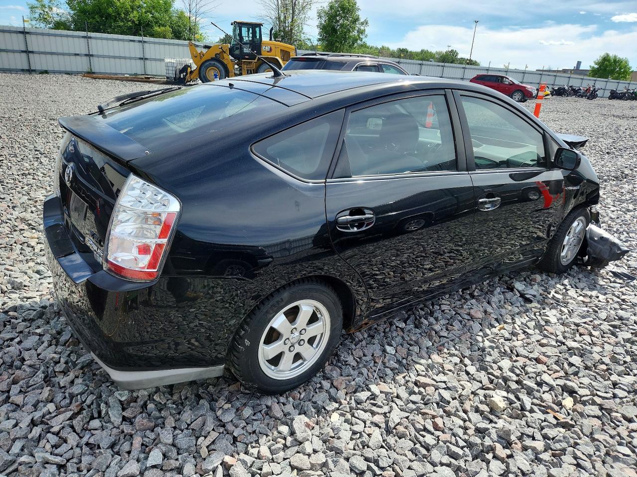 2008 Toyota Prius Base Black vin: JTDKB20U687798900