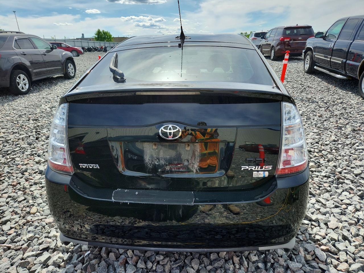 2008 Toyota Prius Base Black vin: JTDKB20U687798900