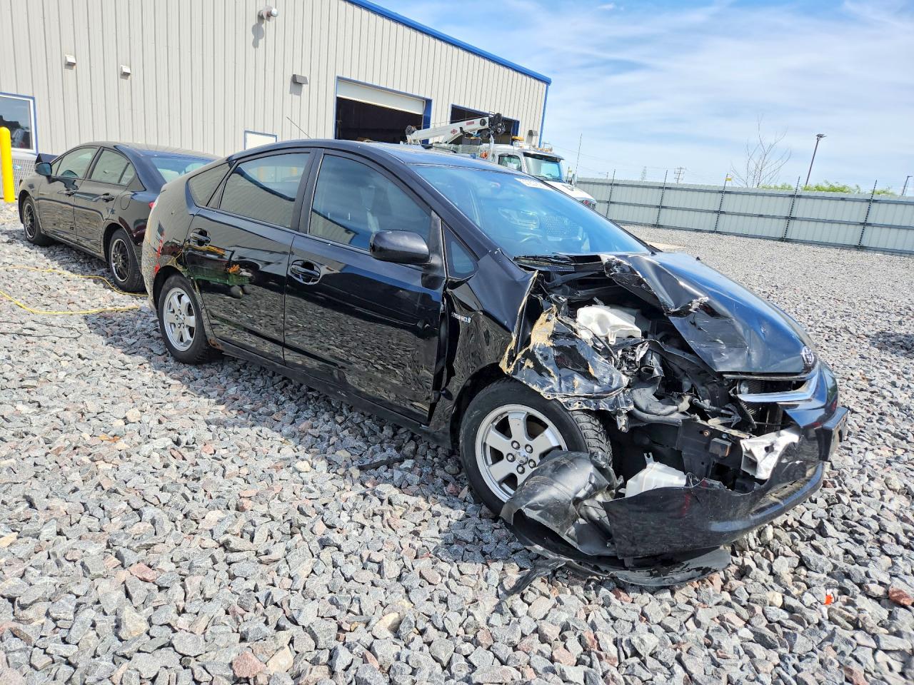 2008 Toyota Prius Base Black vin: JTDKB20U687798900
