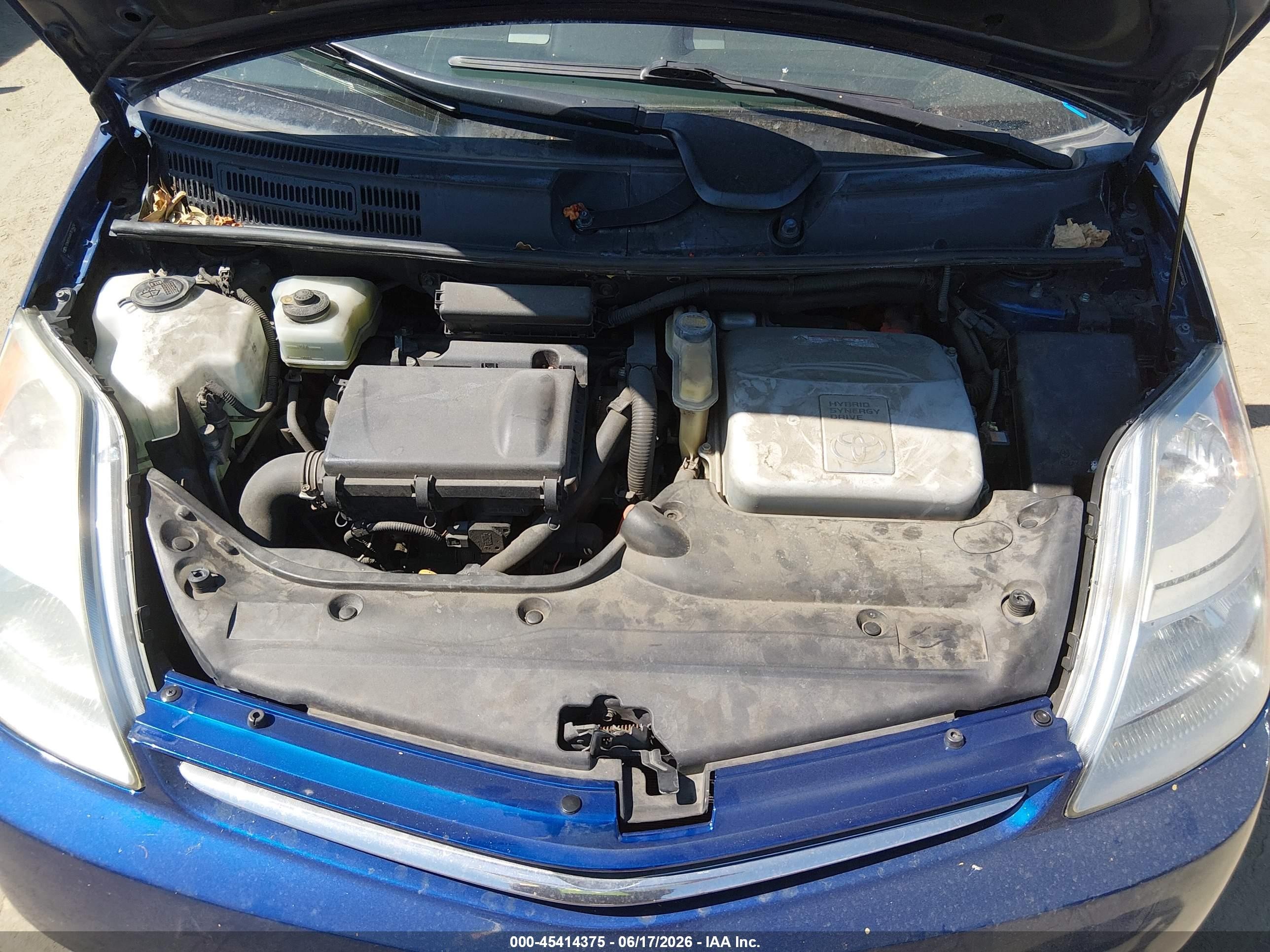 2008 Toyota Prius   Синий vin: JTDKB20U687818434