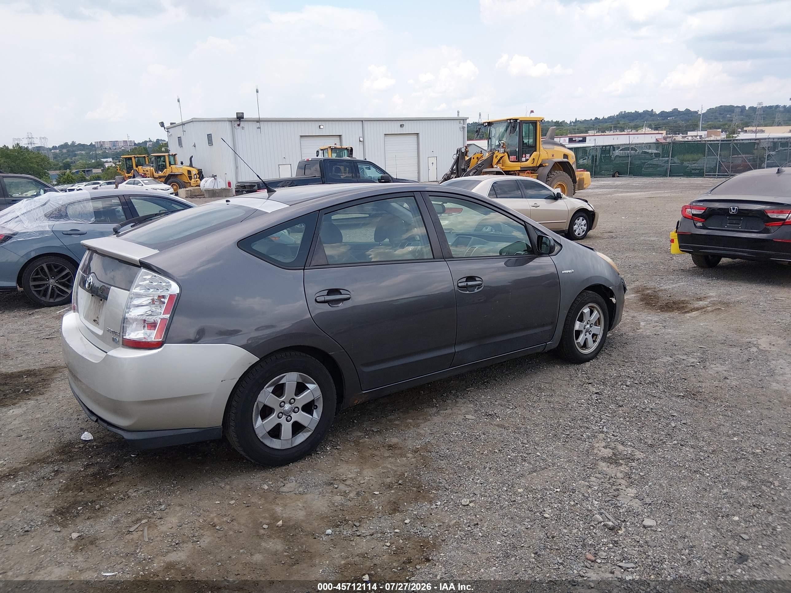 2009 Toyota Prius   Gray vin: JTDKB20U693466125