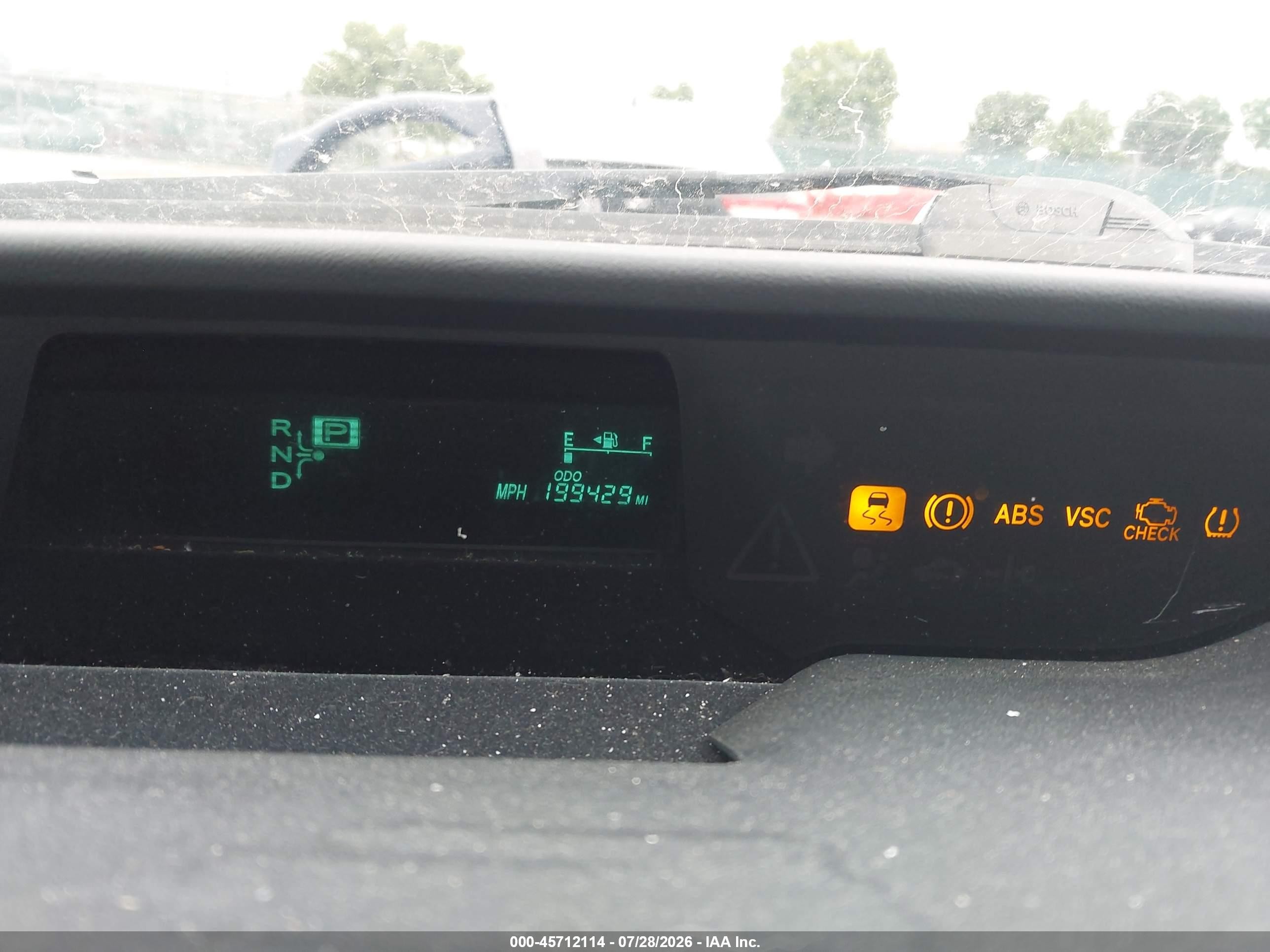 2009 Toyota Prius   Gray vin: JTDKB20U693466125