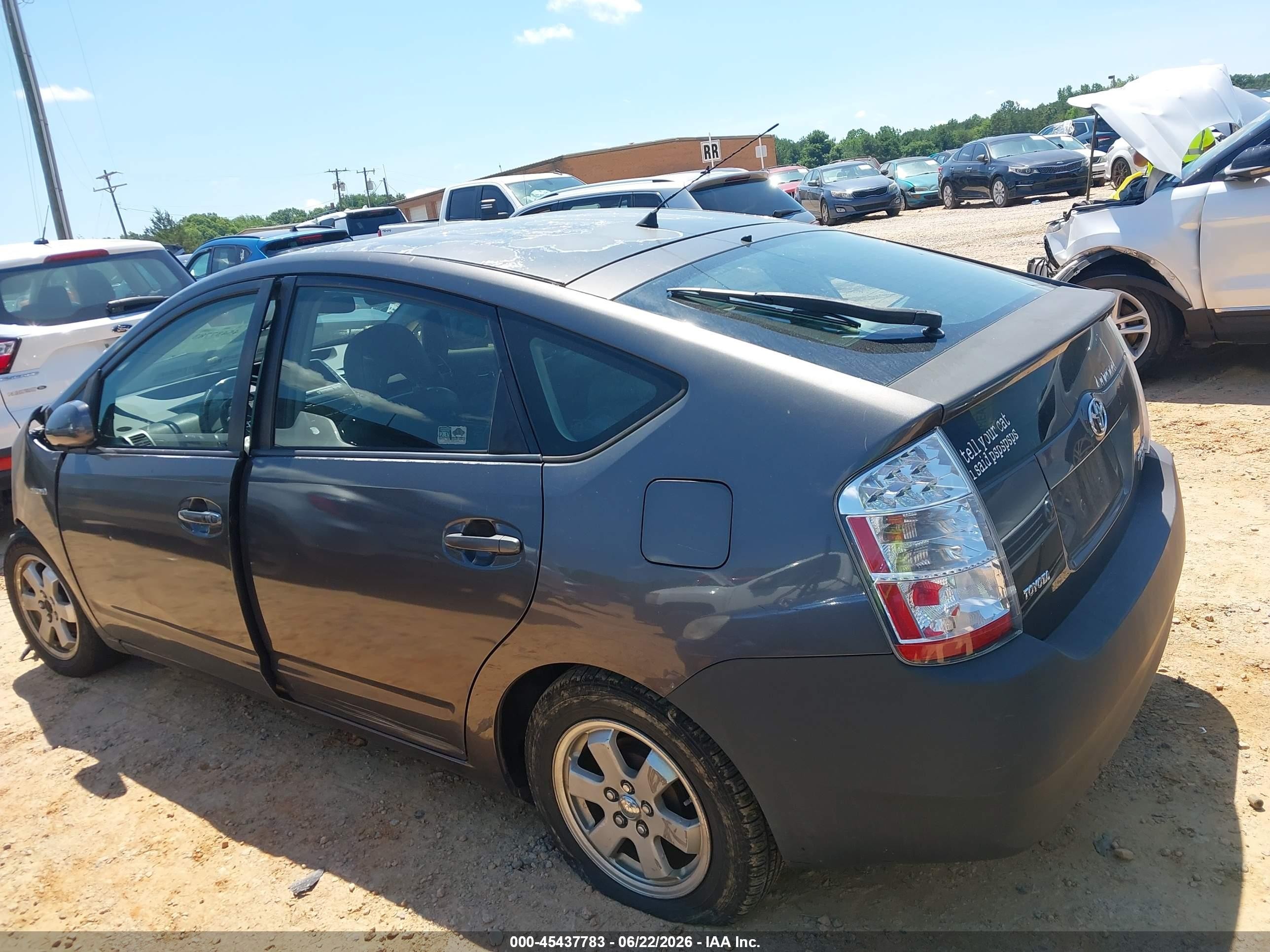 2009 Toyota Prius Gray vin: JTDKB20U693471048