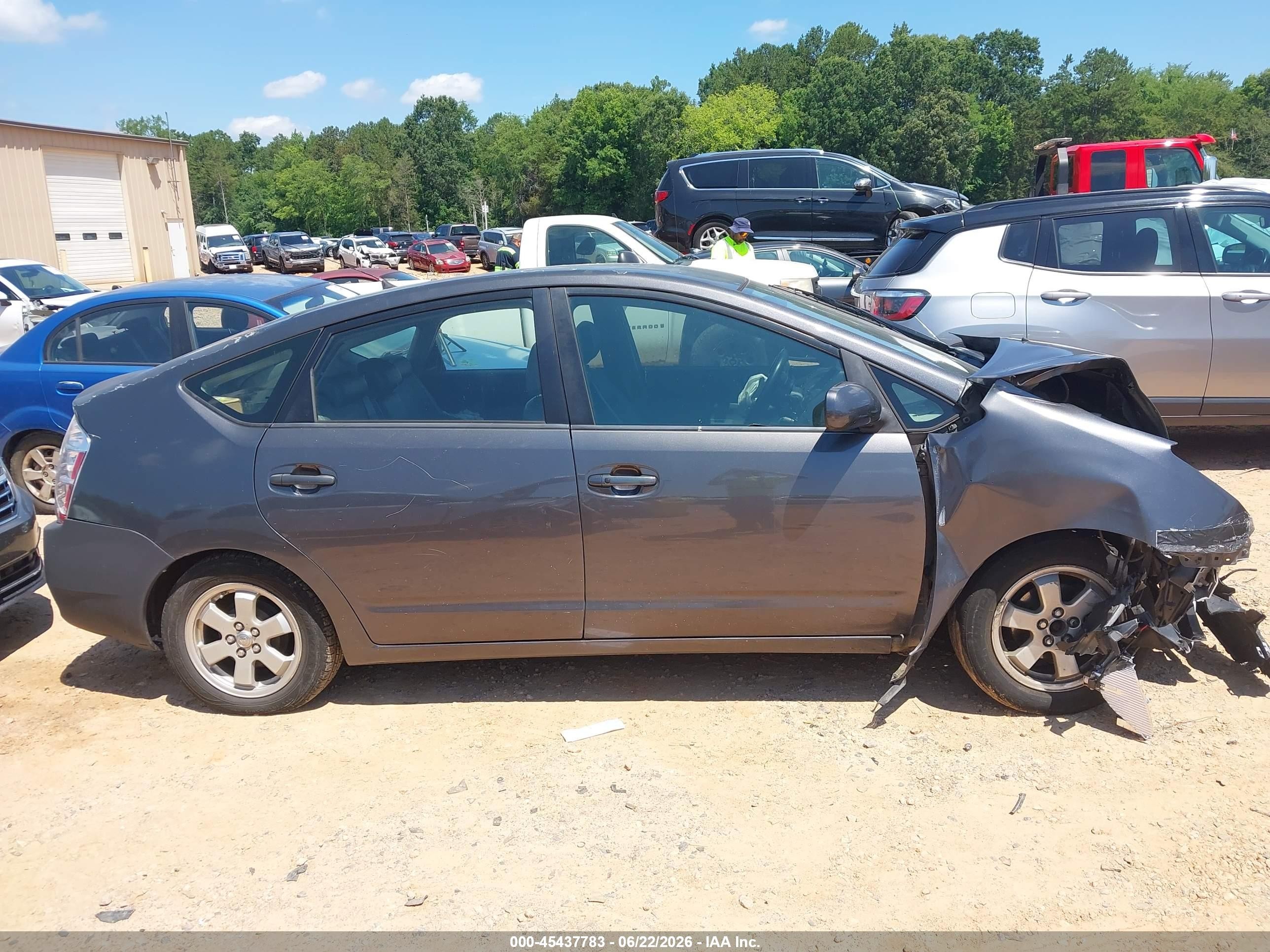 2009 Toyota Prius Gray vin: JTDKB20U693471048