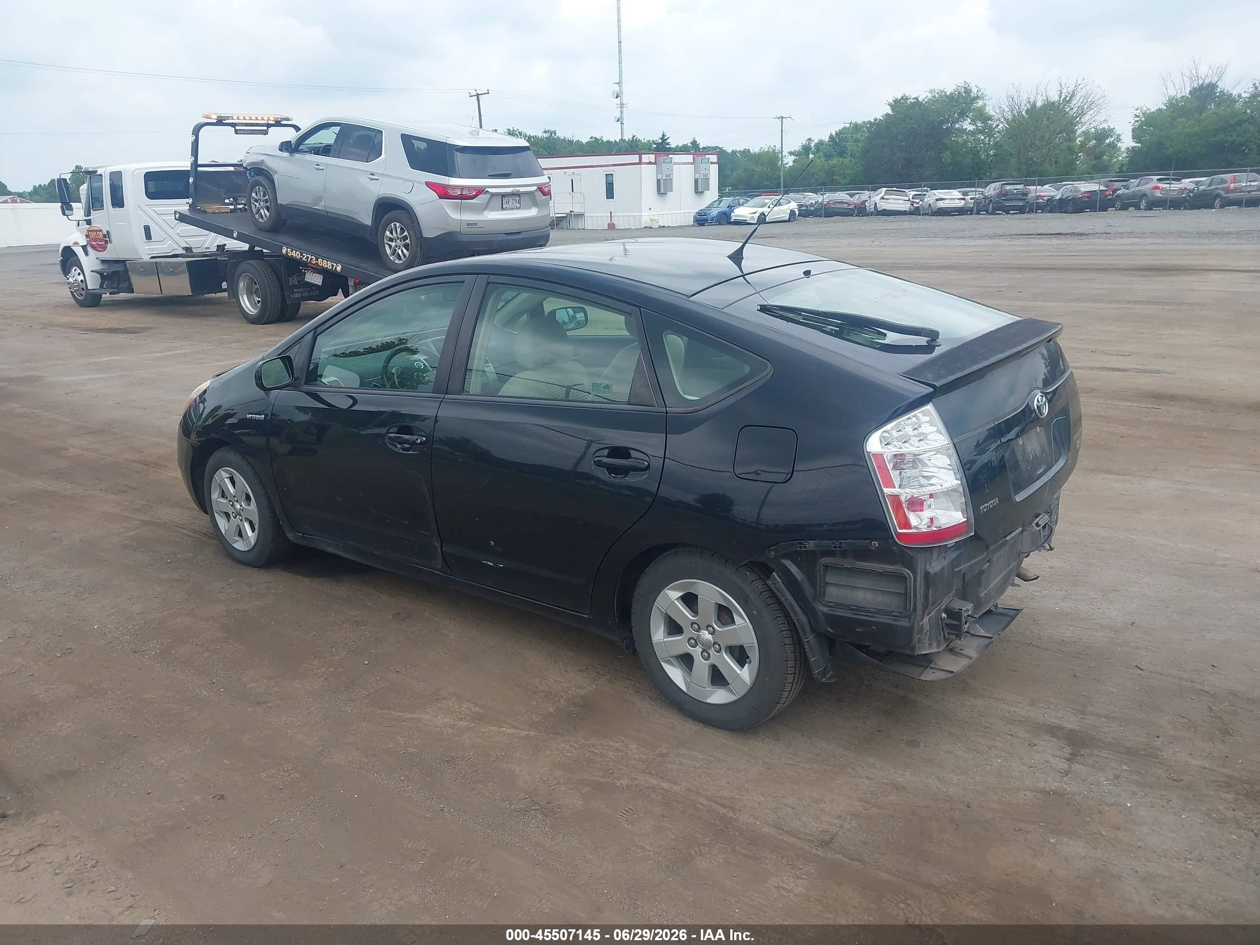2009 Toyota Prius   Black vin: JTDKB20U693475438