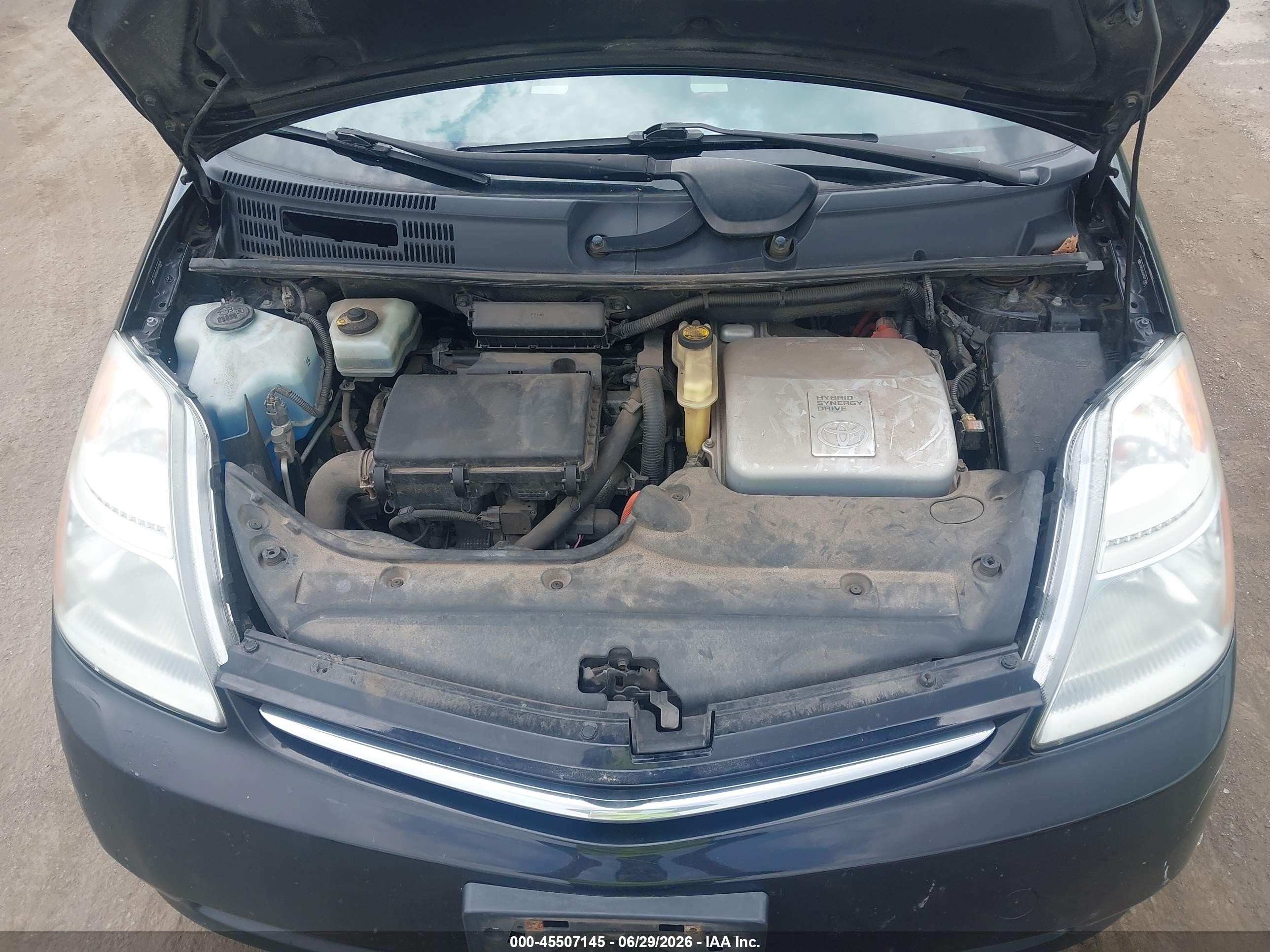 2009 Toyota Prius   Black vin: JTDKB20U693475438