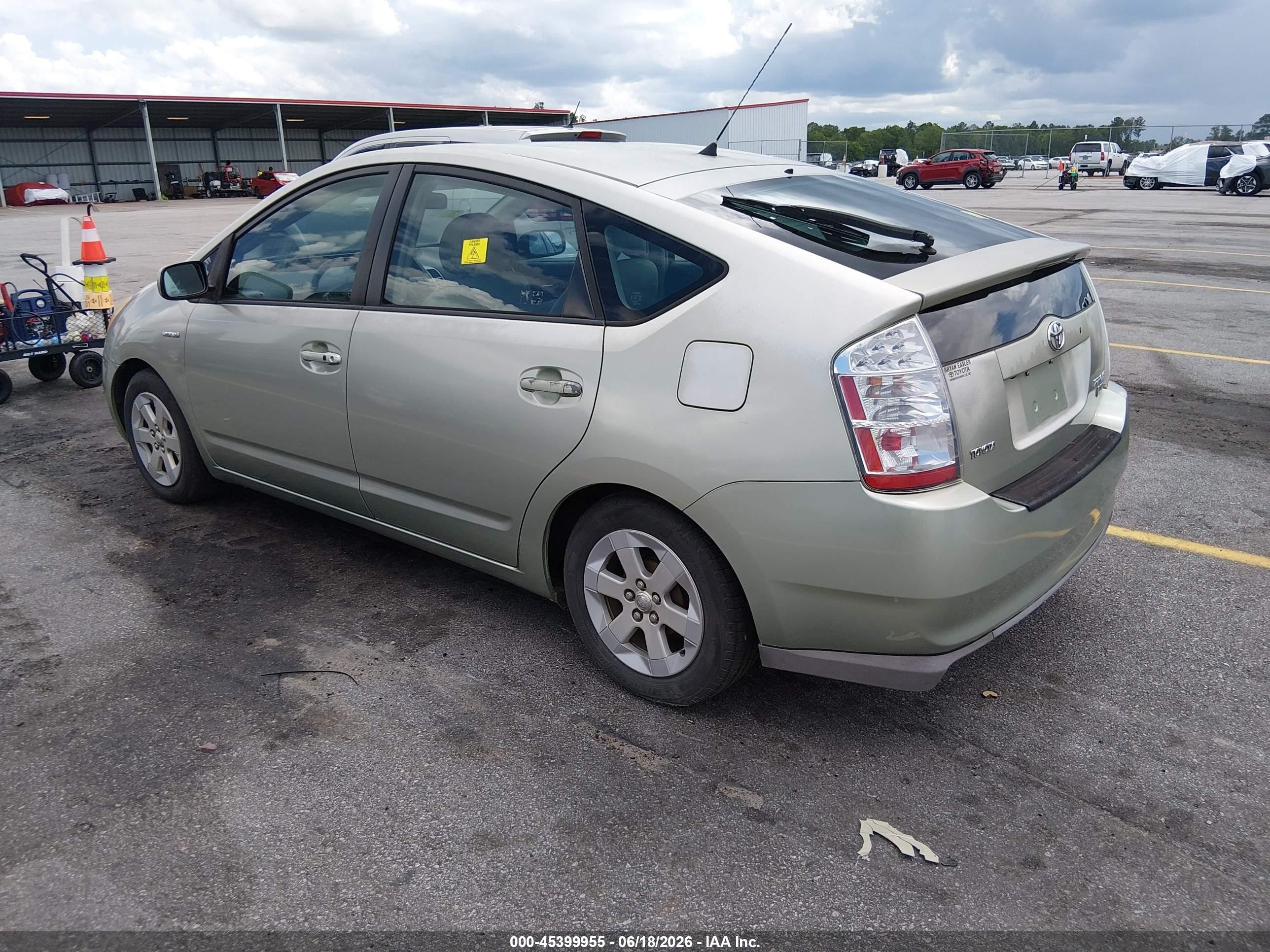 2009 Toyota Prius   Green vin: JTDKB20U693479165