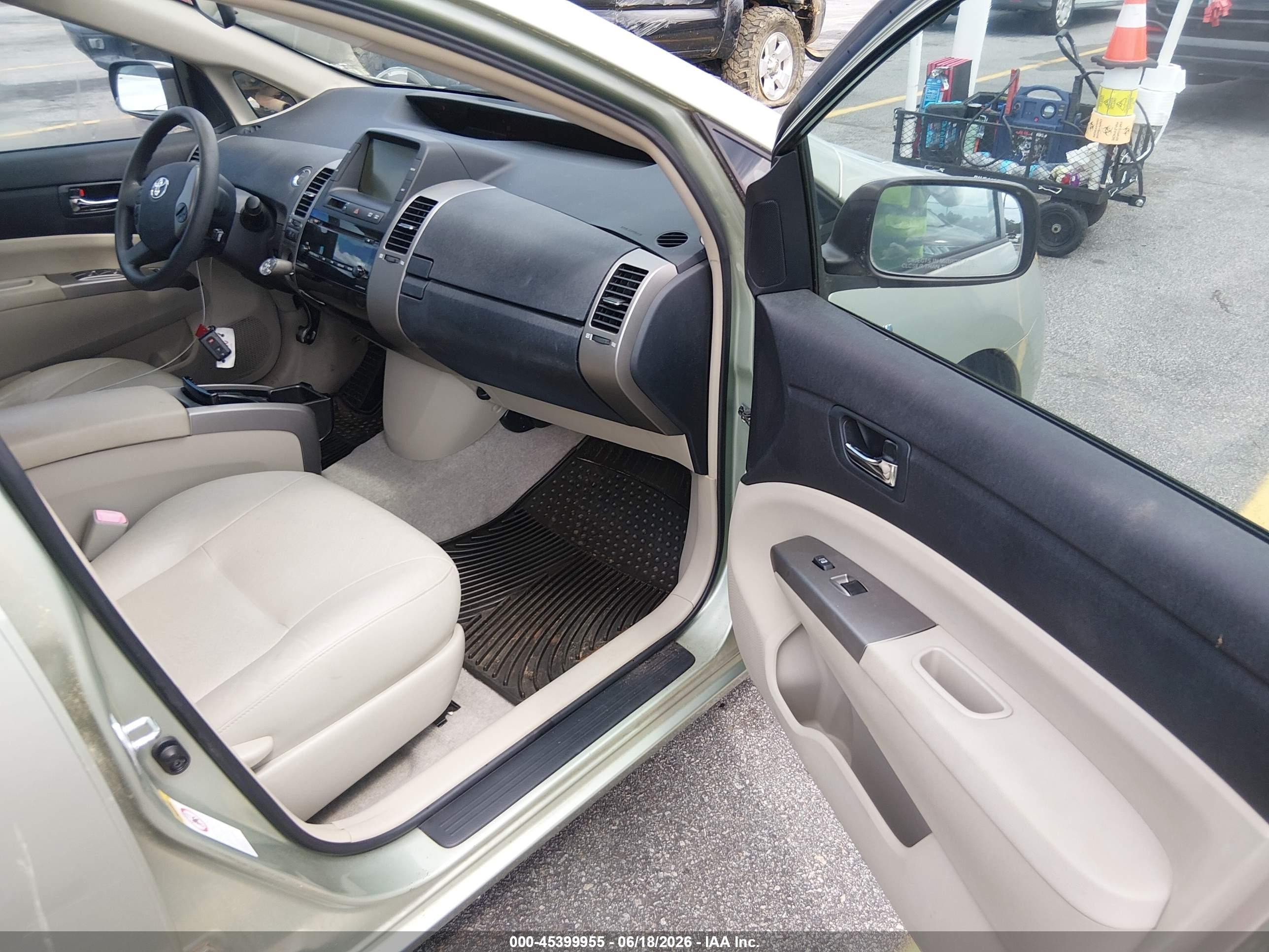 2009 Toyota Prius   Green vin: JTDKB20U693479165