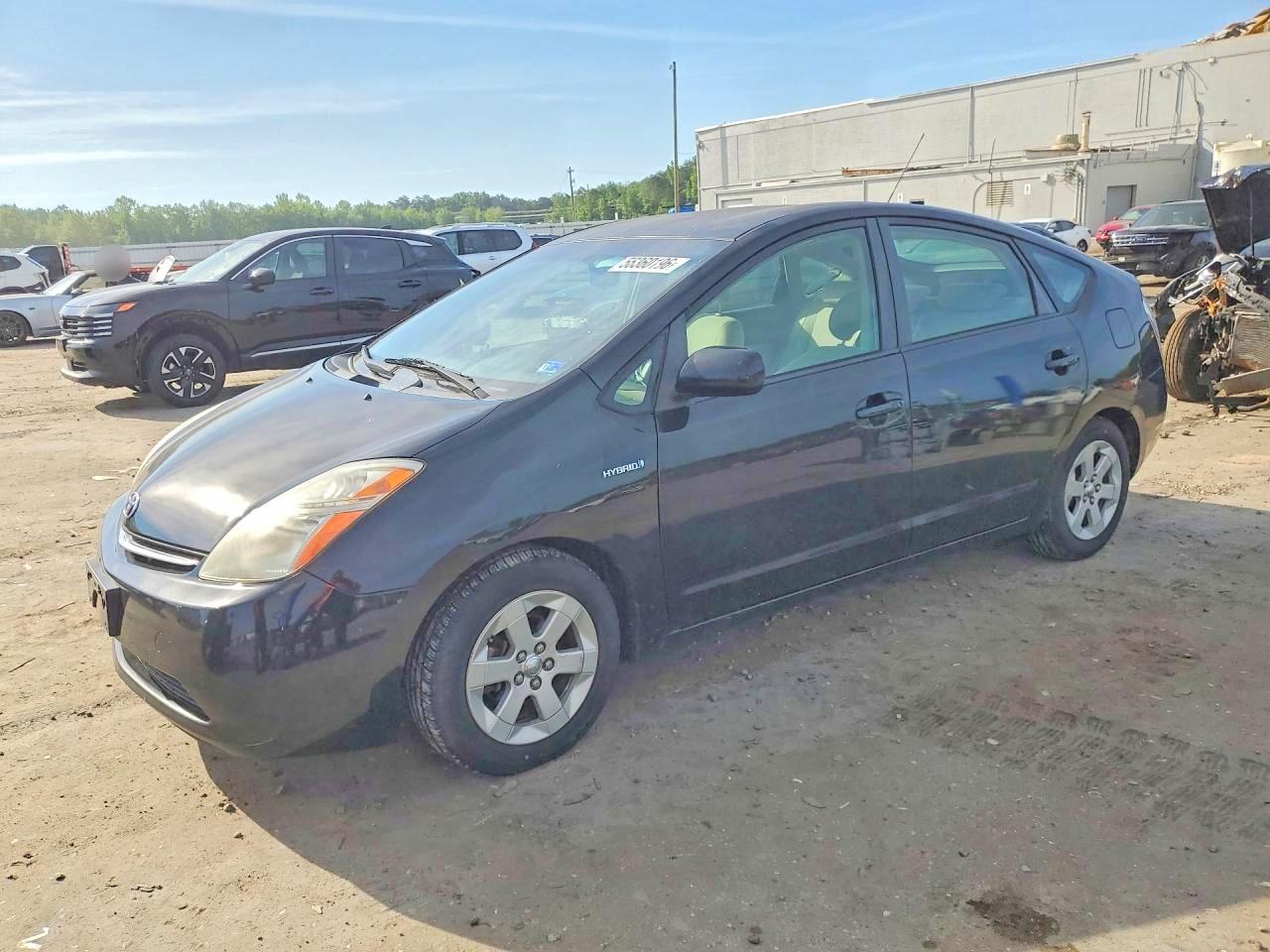 2009 Toyota Prius Base Black vin: JTDKB20U693485578