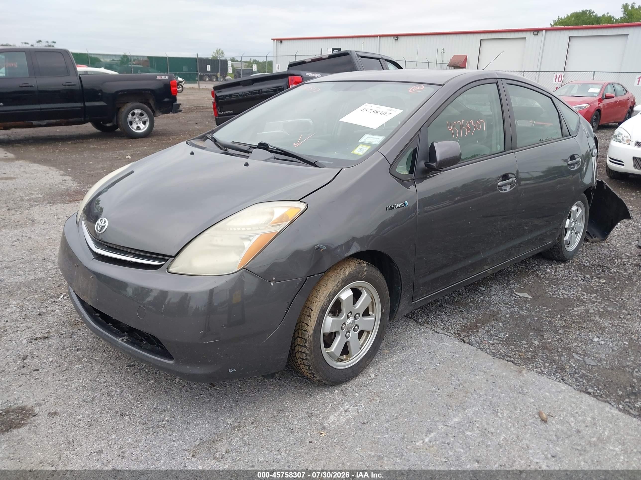 2009 Toyota Prius   Gray vin: JTDKB20U693490599