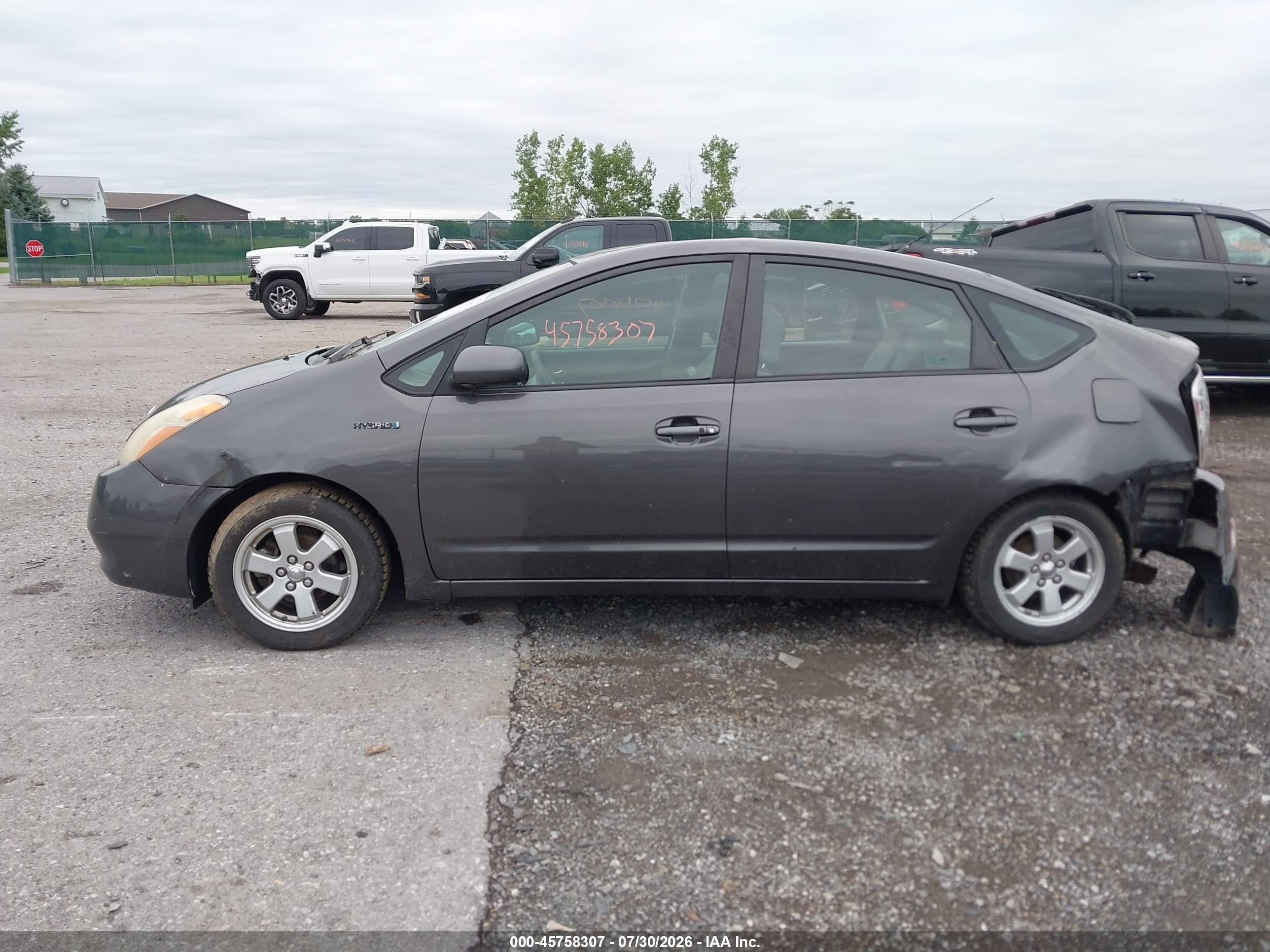 2009 Toyota Prius   Gray vin: JTDKB20U693490599