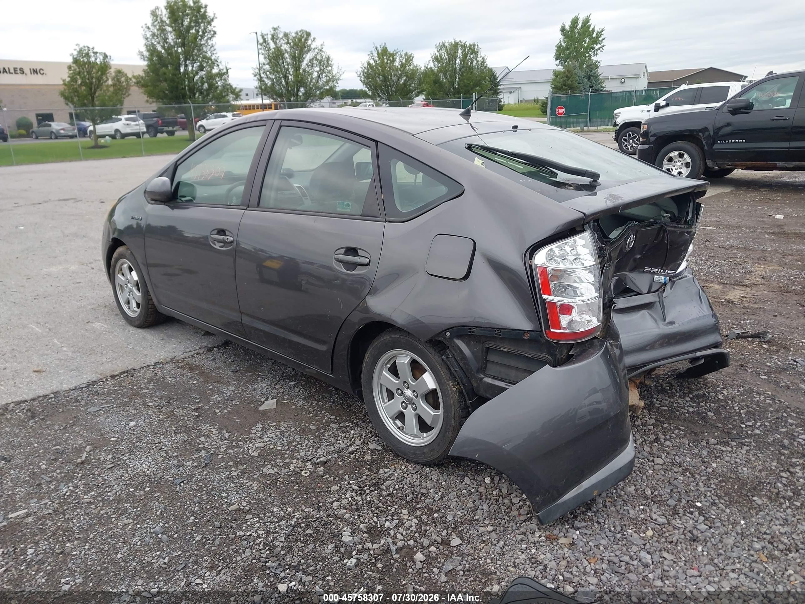2009 Toyota Prius   Gray vin: JTDKB20U693490599