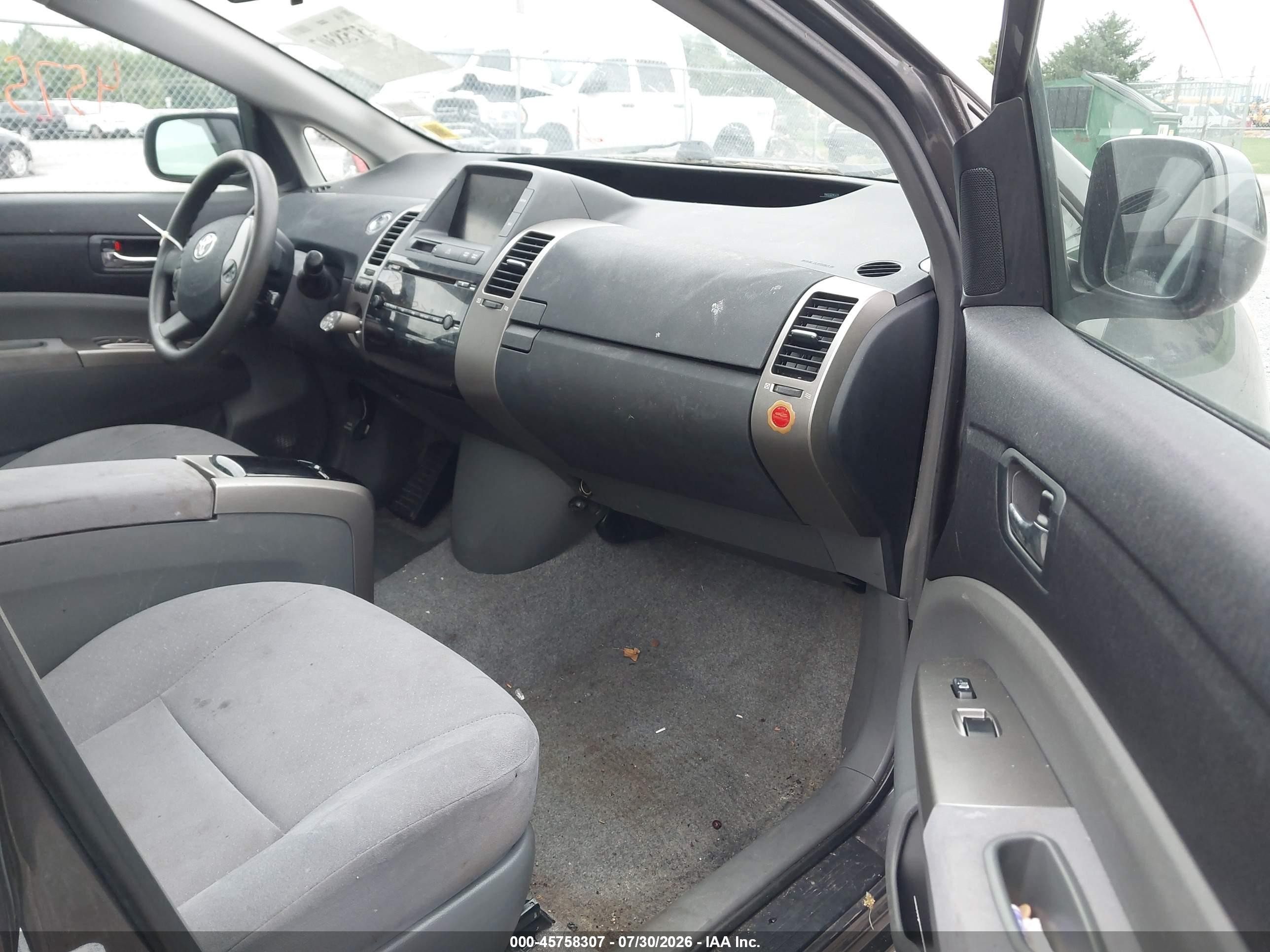2009 Toyota Prius   Gray vin: JTDKB20U693490599