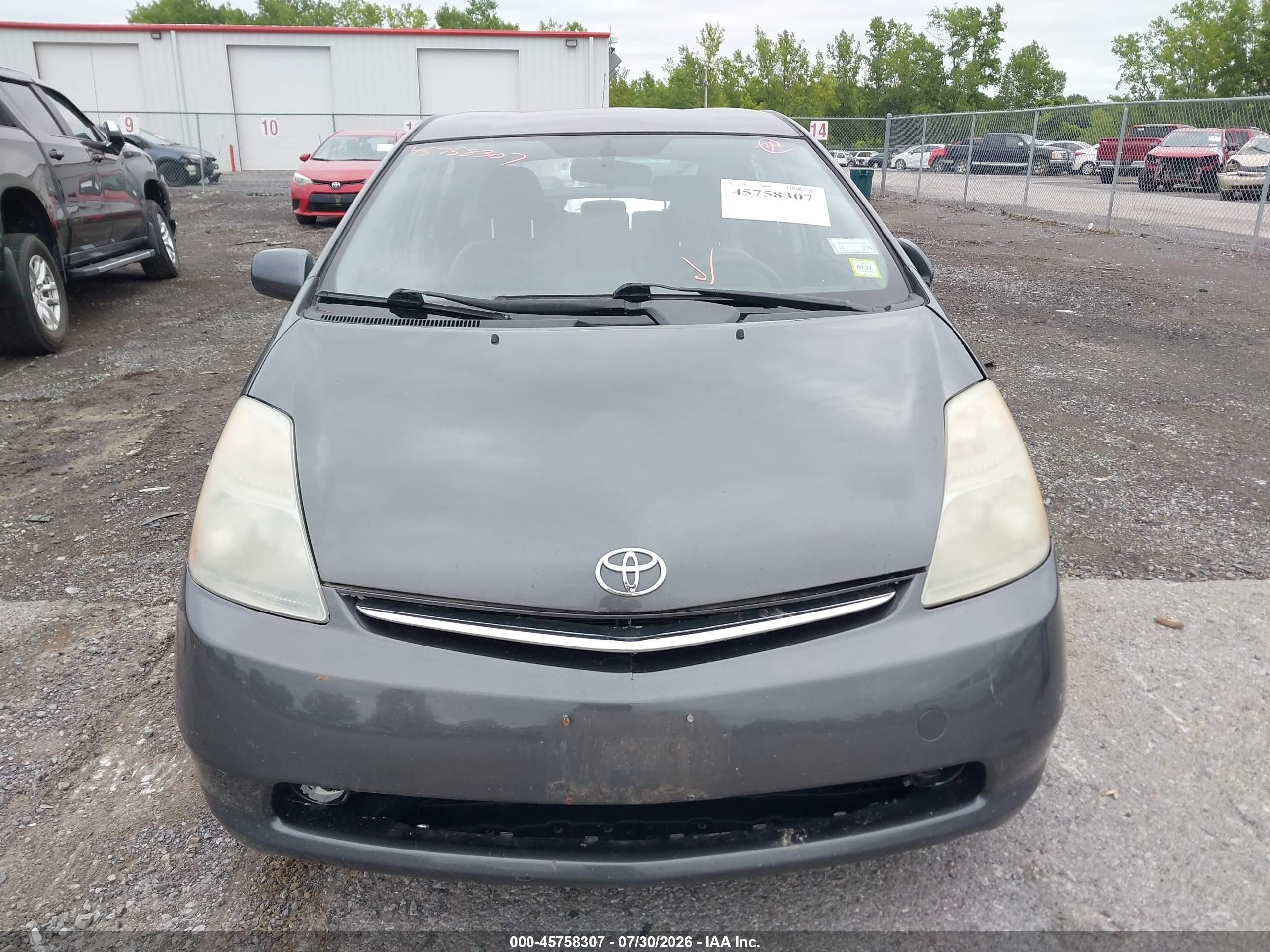 2009 Toyota Prius   Gray vin: JTDKB20U693490599