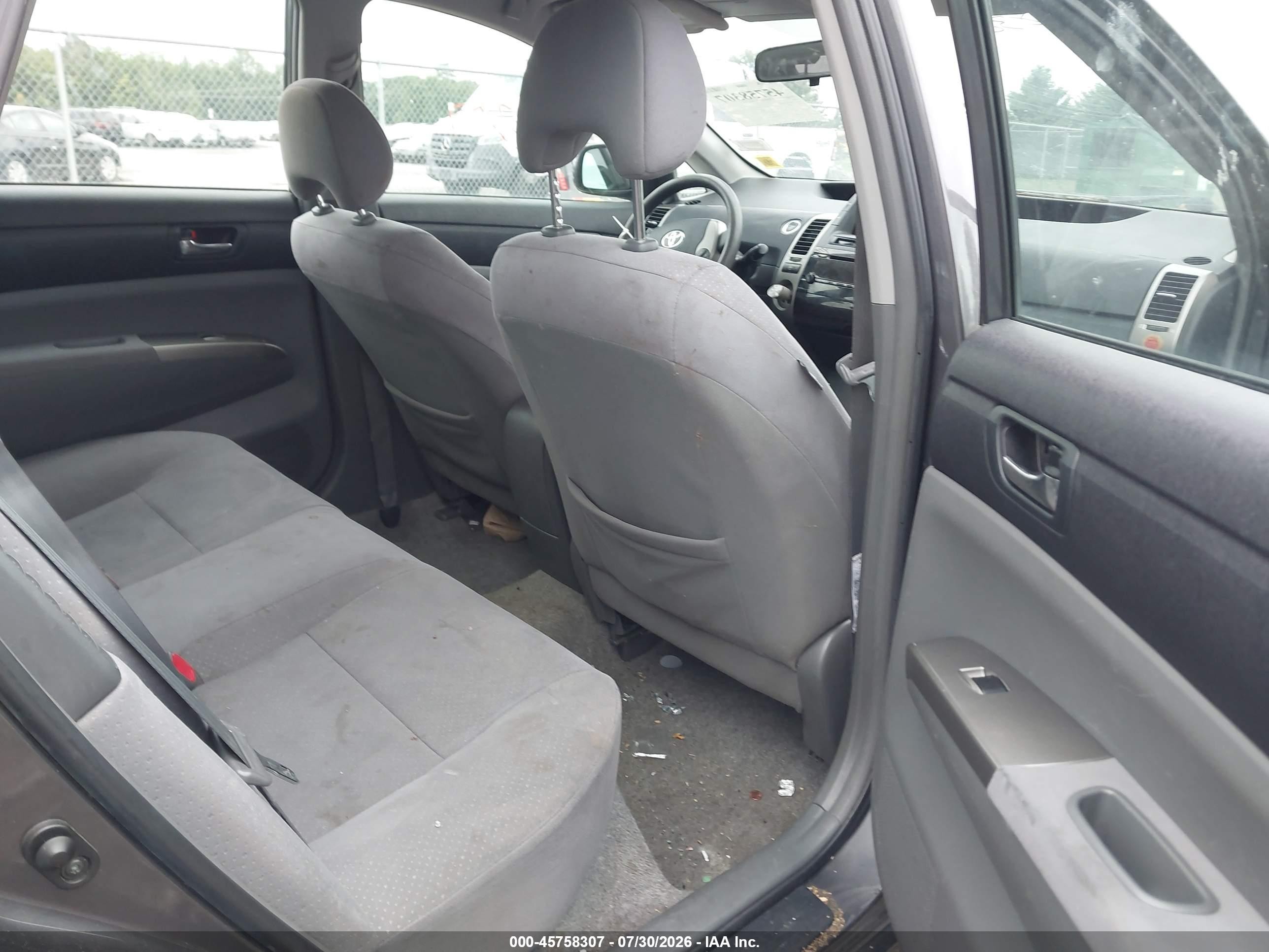 2009 Toyota Prius   Gray vin: JTDKB20U693490599