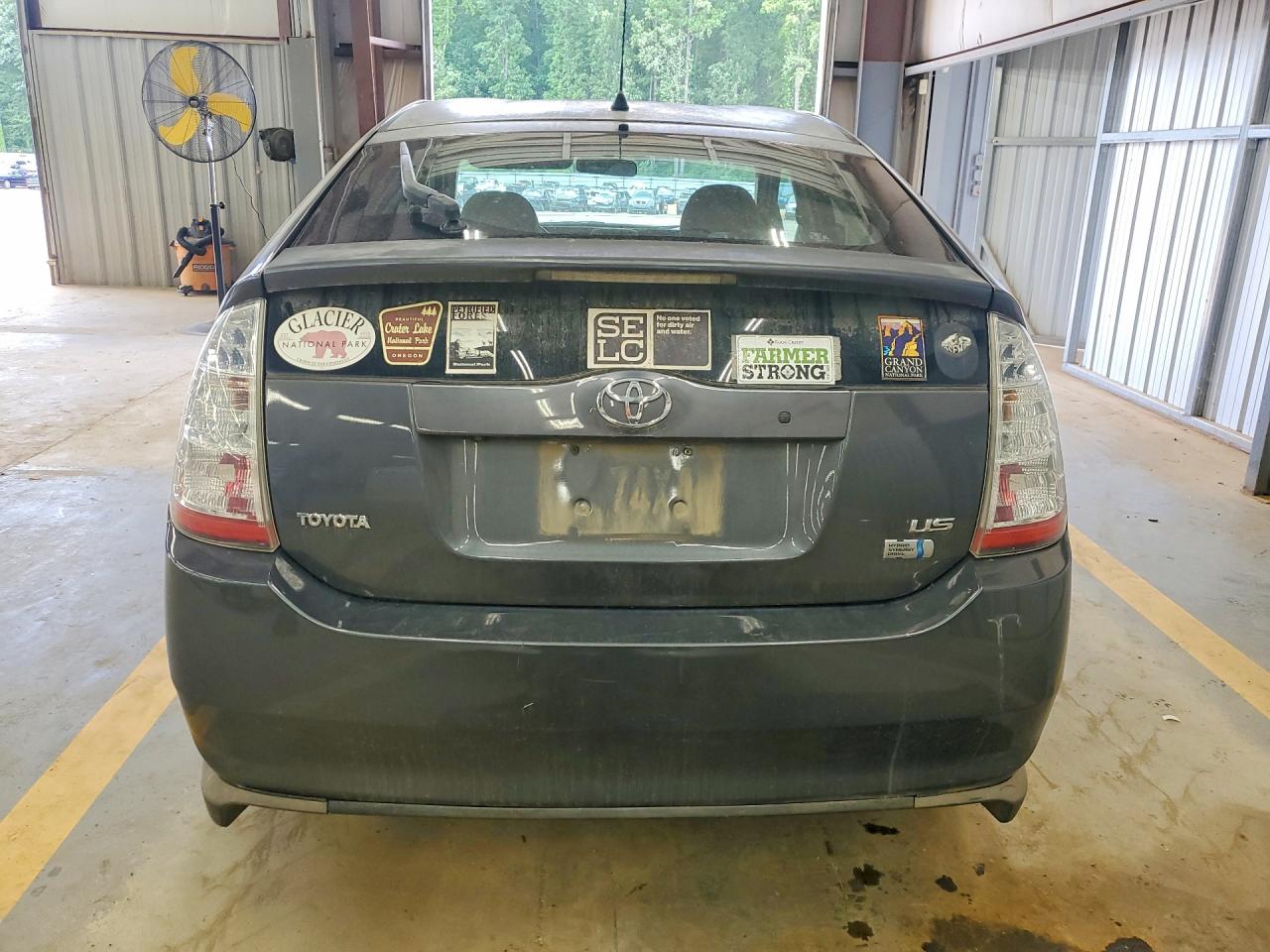 2009 Toyota Prius Base Gray vin: JTDKB20U693495575