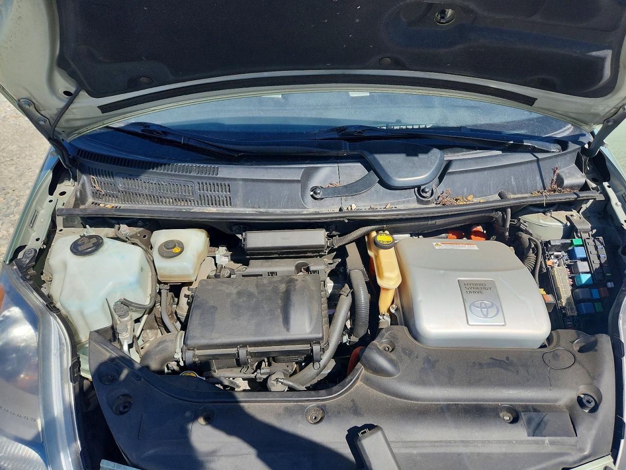2009 Toyota Prius Base Green vin: JTDKB20U693495902