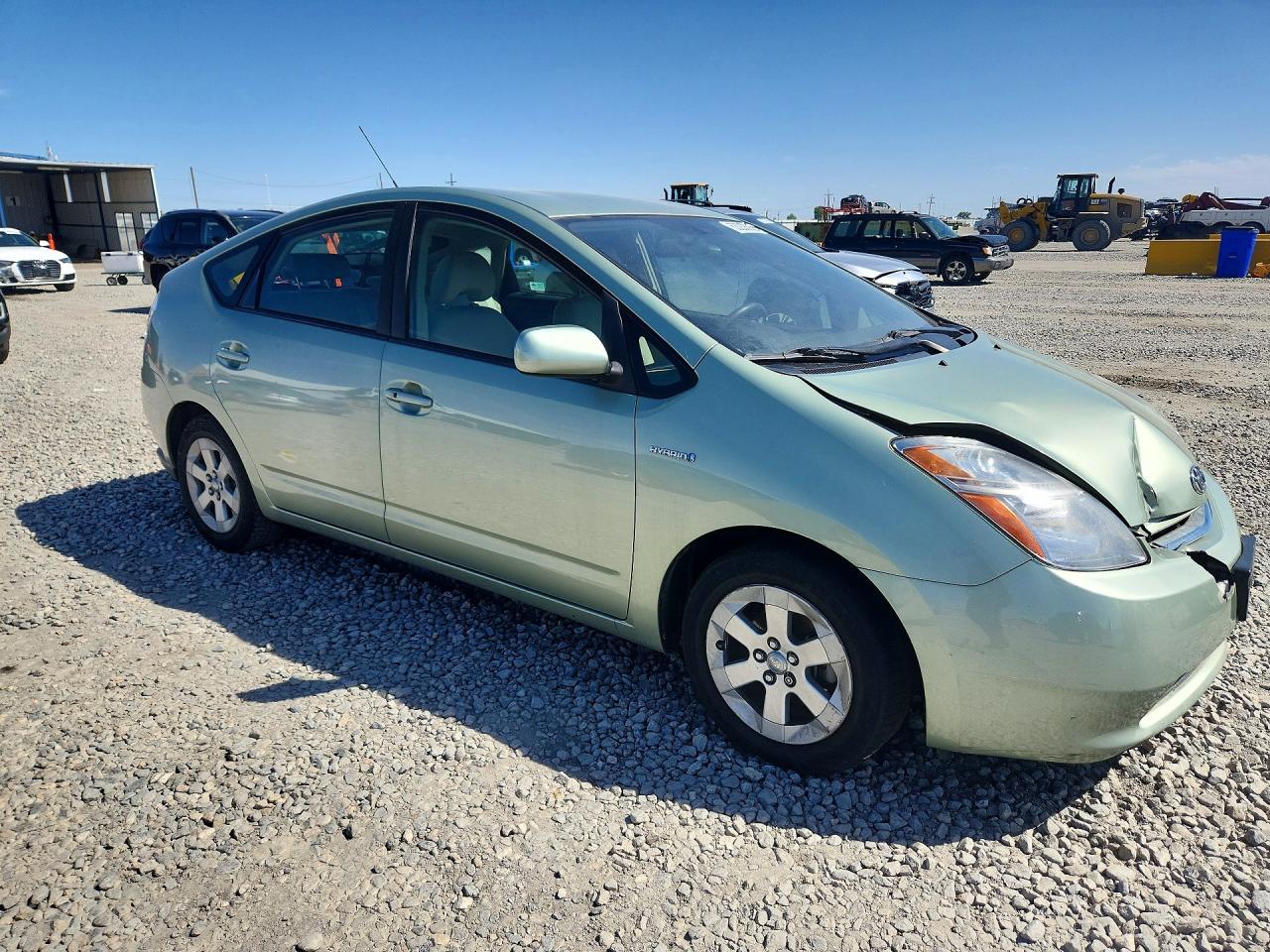 2009 Toyota Prius Base Green vin: JTDKB20U693495902