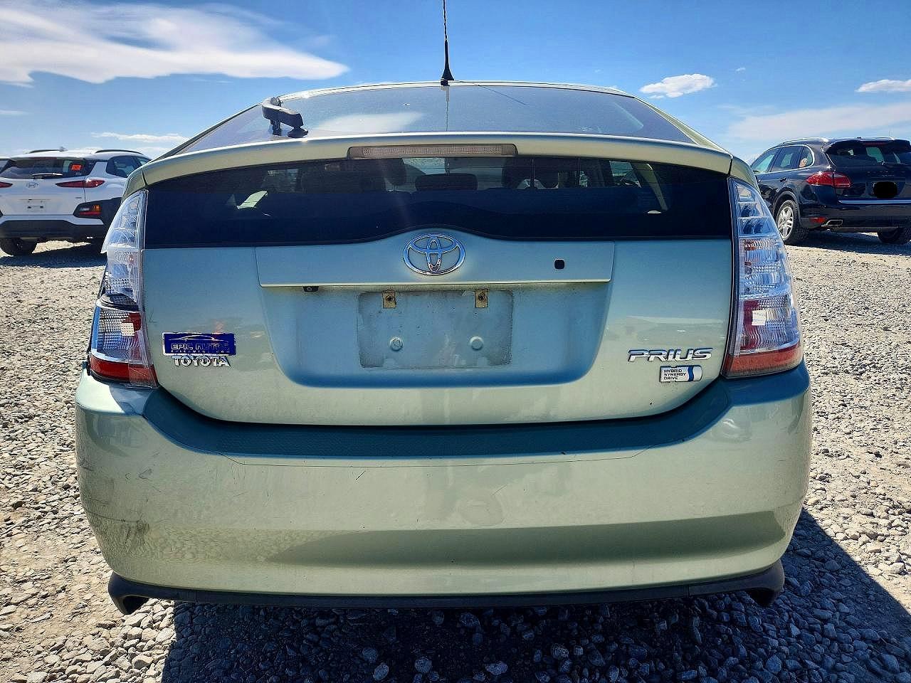 2009 Toyota Prius Base Green vin: JTDKB20U693495902