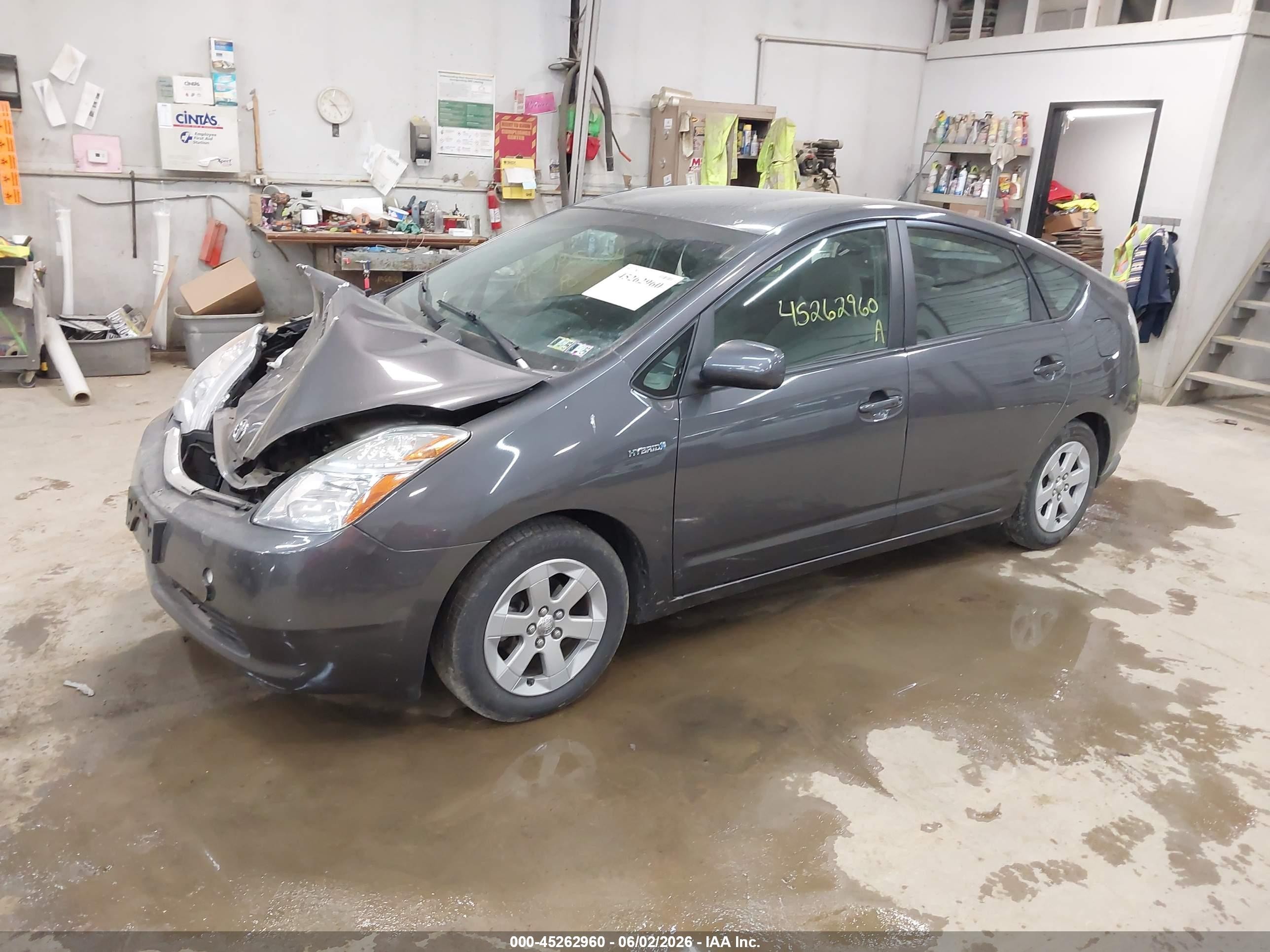 2009 Toyota Prius   Gray vin: JTDKB20U693500726