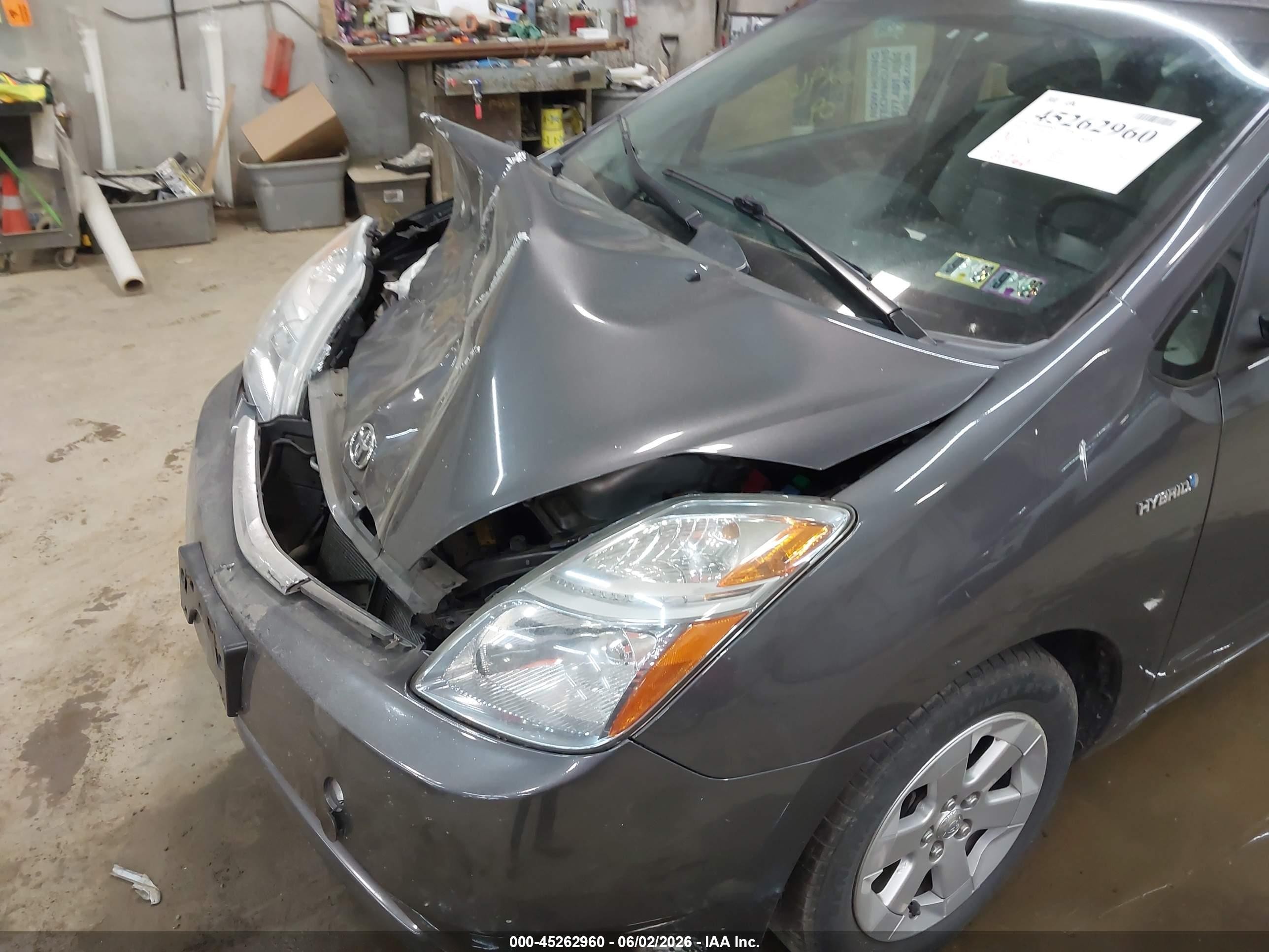 2009 Toyota Prius   Gray vin: JTDKB20U693500726