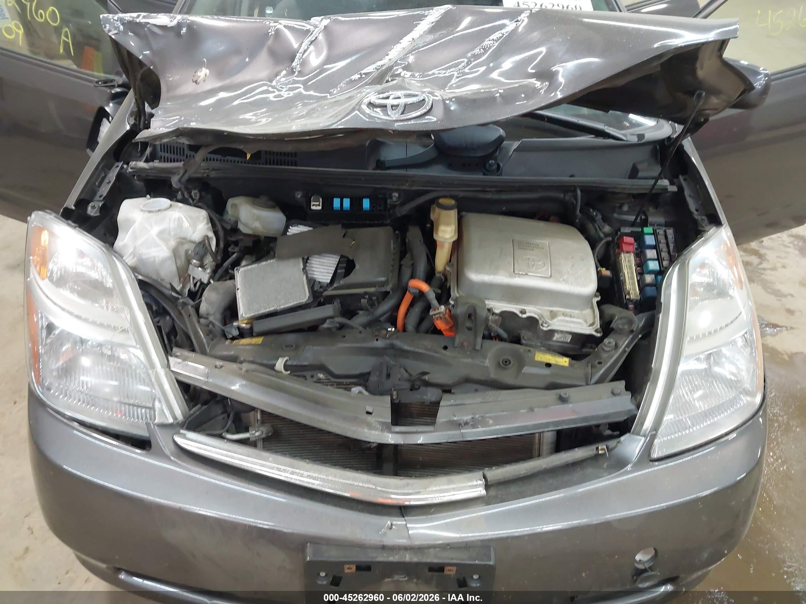2009 Toyota Prius   Gray vin: JTDKB20U693500726