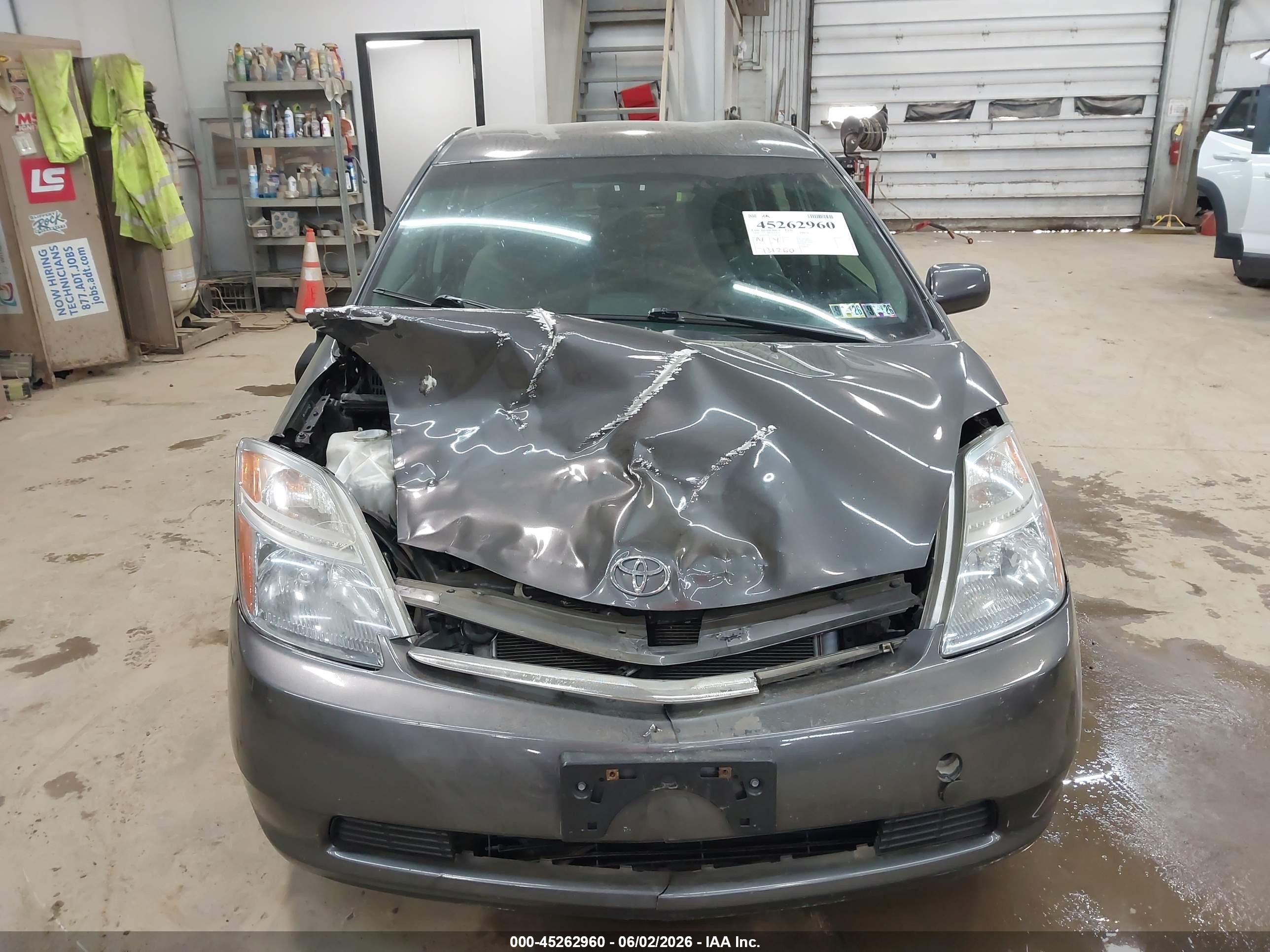 2009 Toyota Prius   Gray vin: JTDKB20U693500726