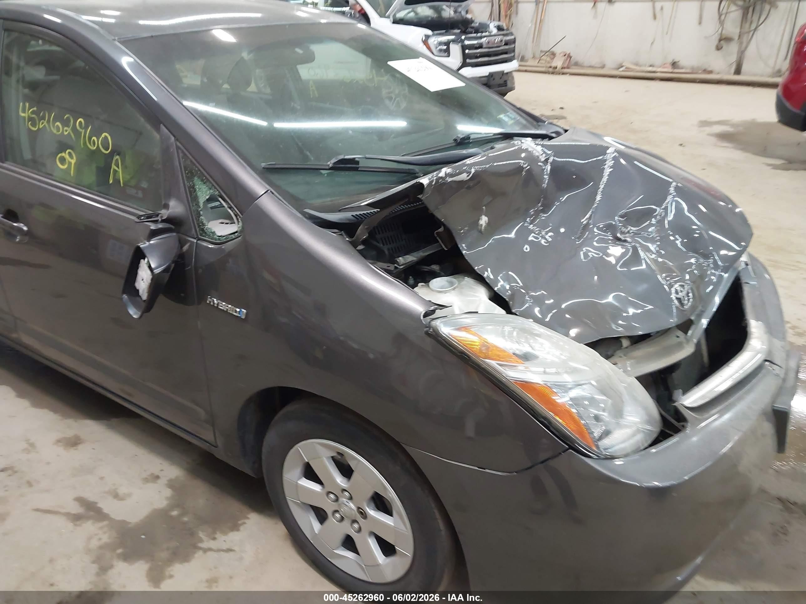 2009 Toyota Prius   Gray vin: JTDKB20U693500726