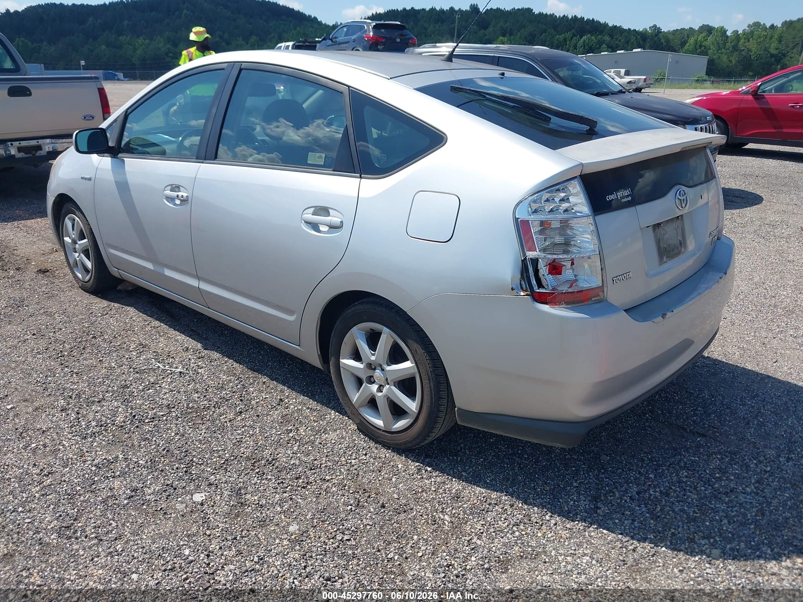 2009 Toyota Prius Touring Silver vin: JTDKB20U693509278