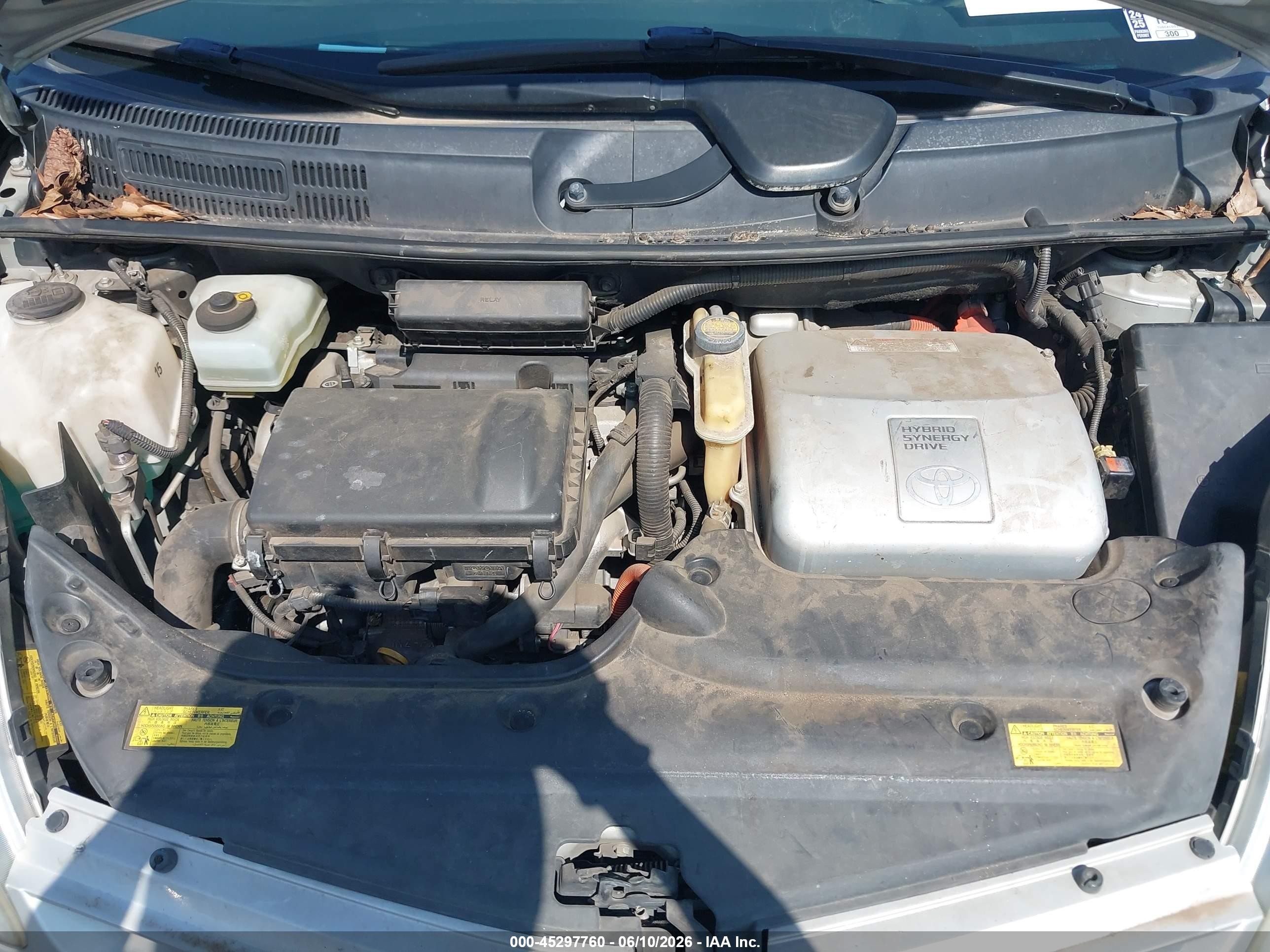 2009 Toyota Prius Touring Silver vin: JTDKB20U693509278