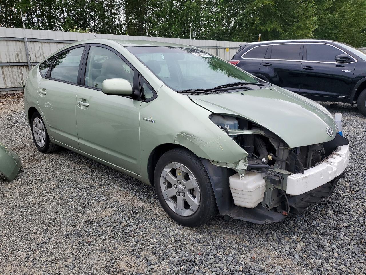 2009 Toyota Prius Base Зеленый vin: JTDKB20U693509541