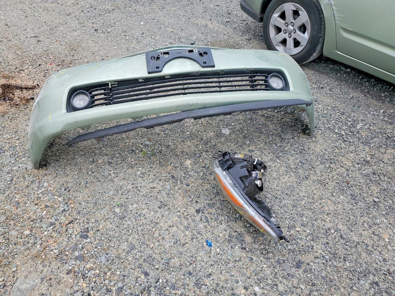 2009 Toyota Prius Base Зеленый vin: JTDKB20U693509541