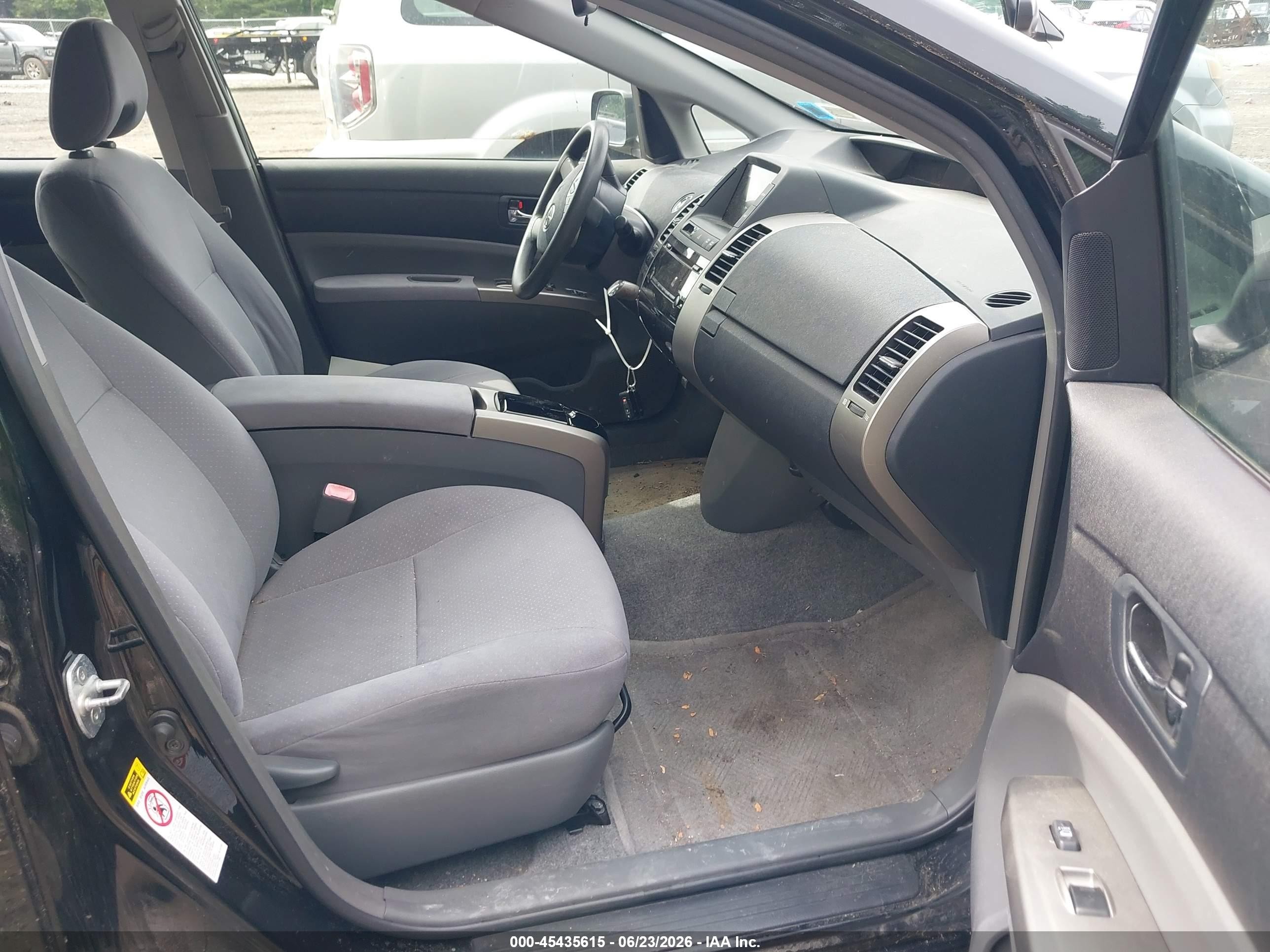 2009 Toyota Prius   Черный vin: JTDKB20U693513704
