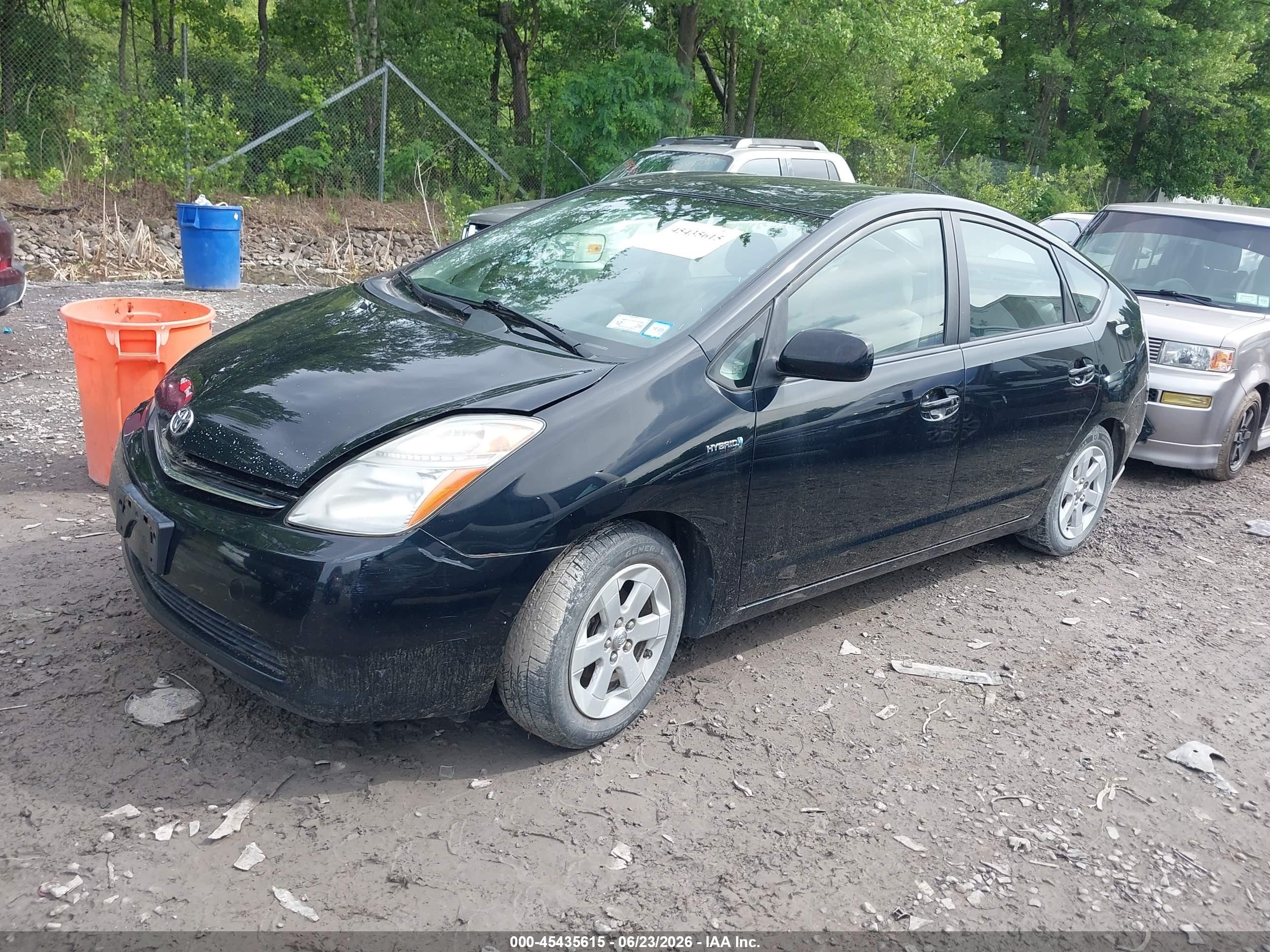 2009 Toyota Prius   Черный vin: JTDKB20U693513704