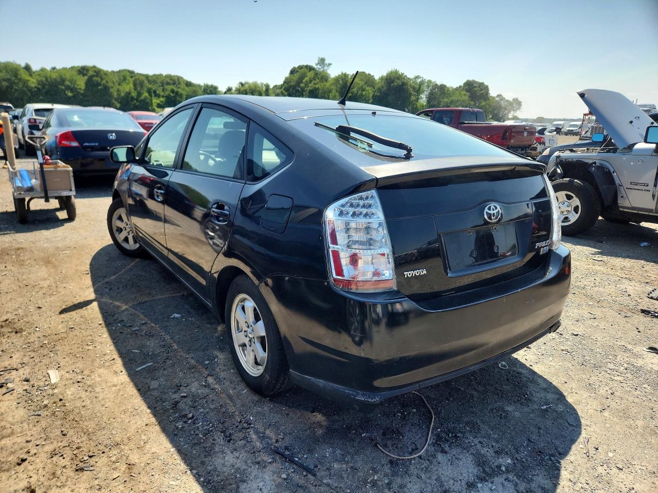 2009 Toyota Prius Base Black vin: JTDKB20U693518031