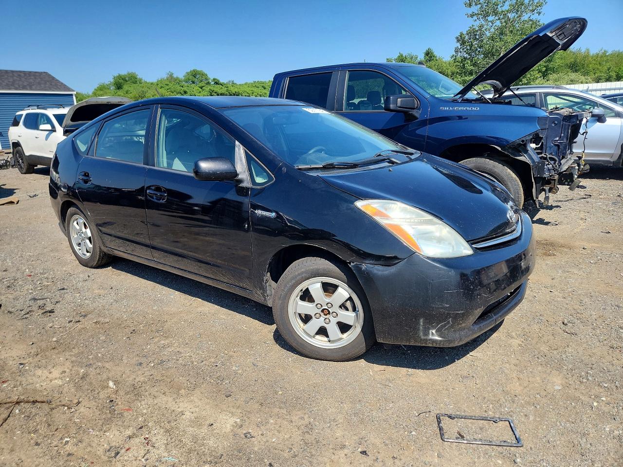 2009 Toyota Prius Base Black vin: JTDKB20U693518031