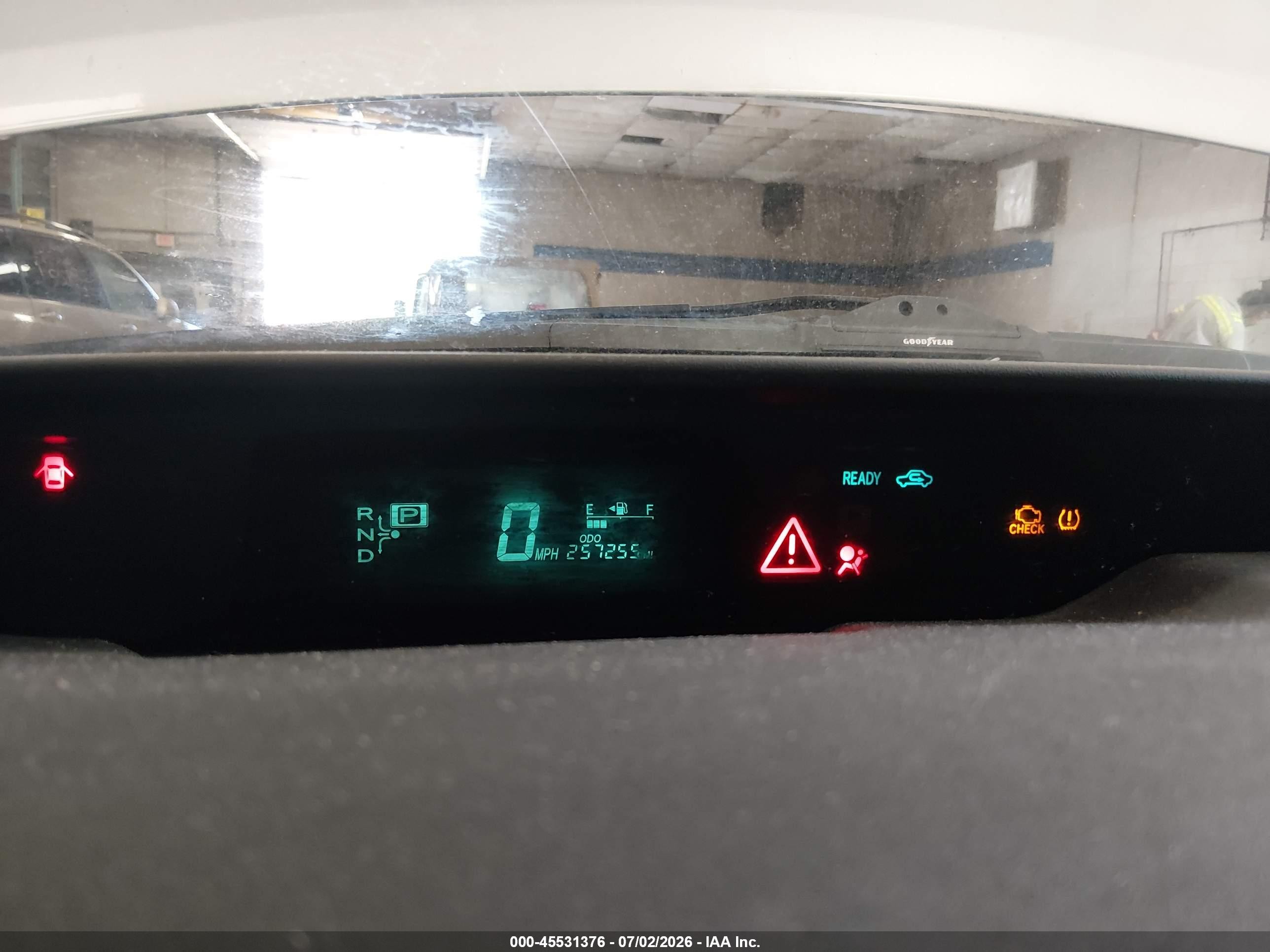 2009 Toyota Prius   Silver vin: JTDKB20U693521351