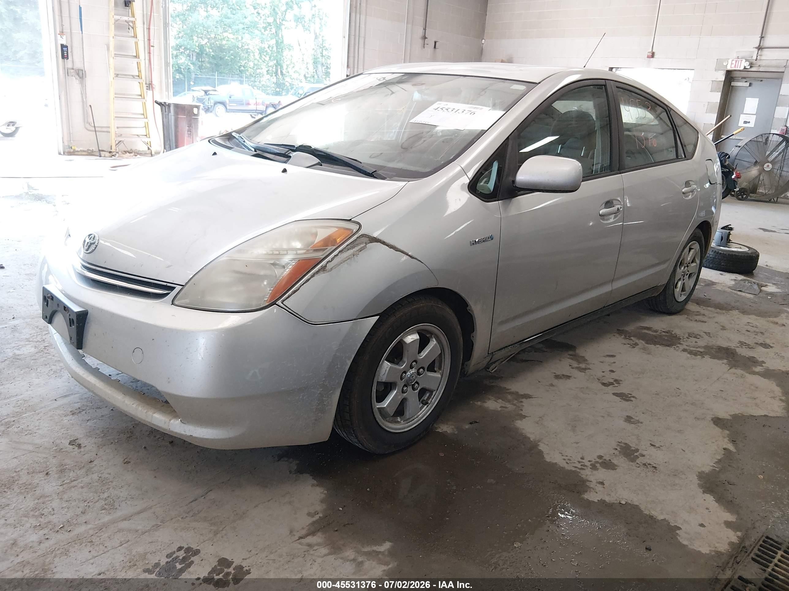 2009 Toyota Prius   Silver vin: JTDKB20U693521351