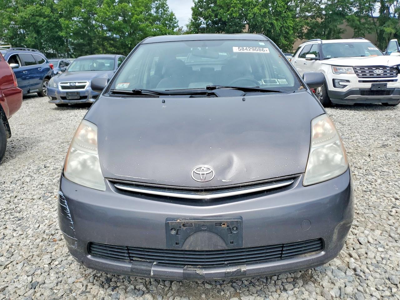 2009 Toyota Prius Base Gray vin: JTDKB20U693525951