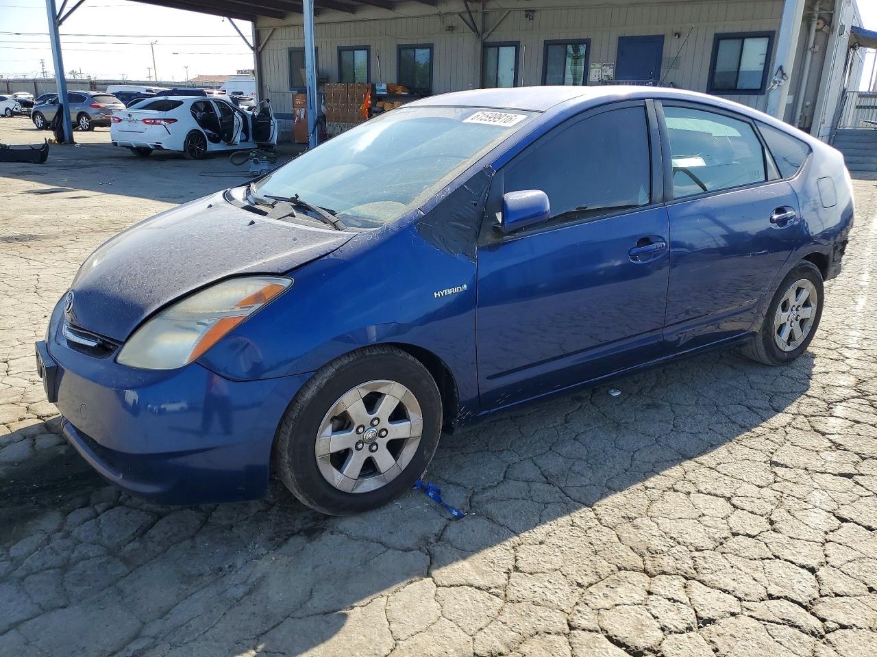 2009 Toyota Prius Base Синий vin: JTDKB20U697826034
