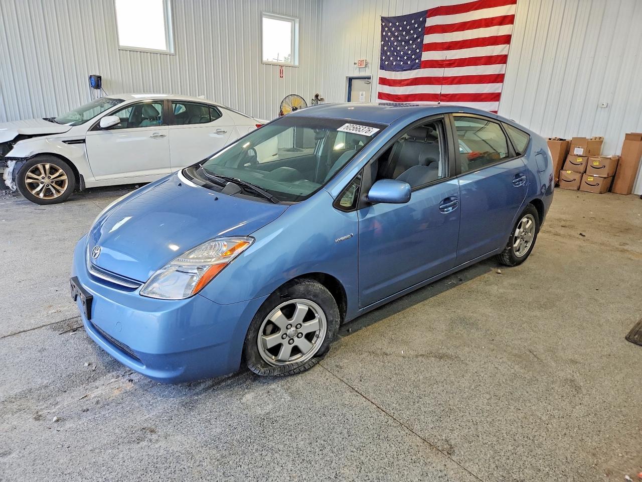 2009 Toyota Prius Standard Blue vin: JTDKB20U697826096