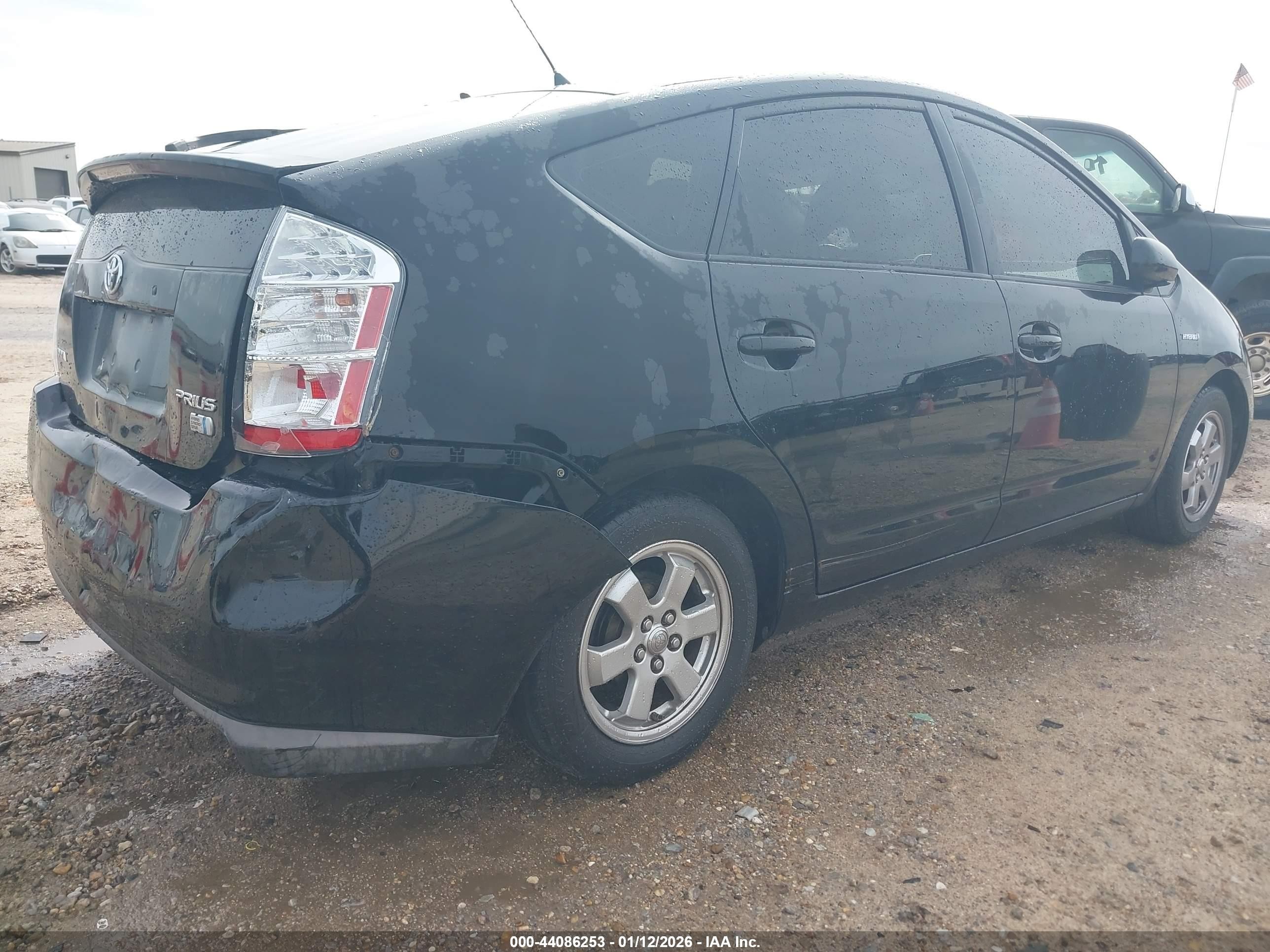 2009 Toyota Prius Black vin: JTDKB20U697832464