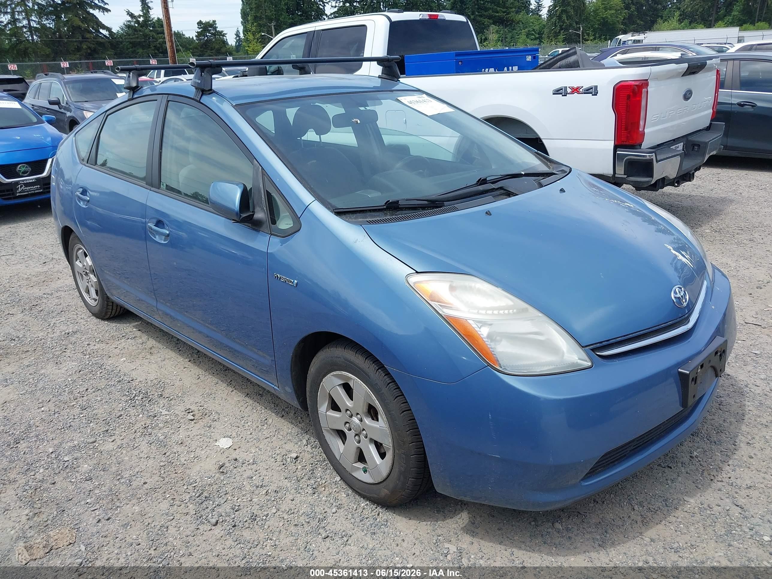 2009 Toyota Prius   Light Blue vin: JTDKB20U697850415
