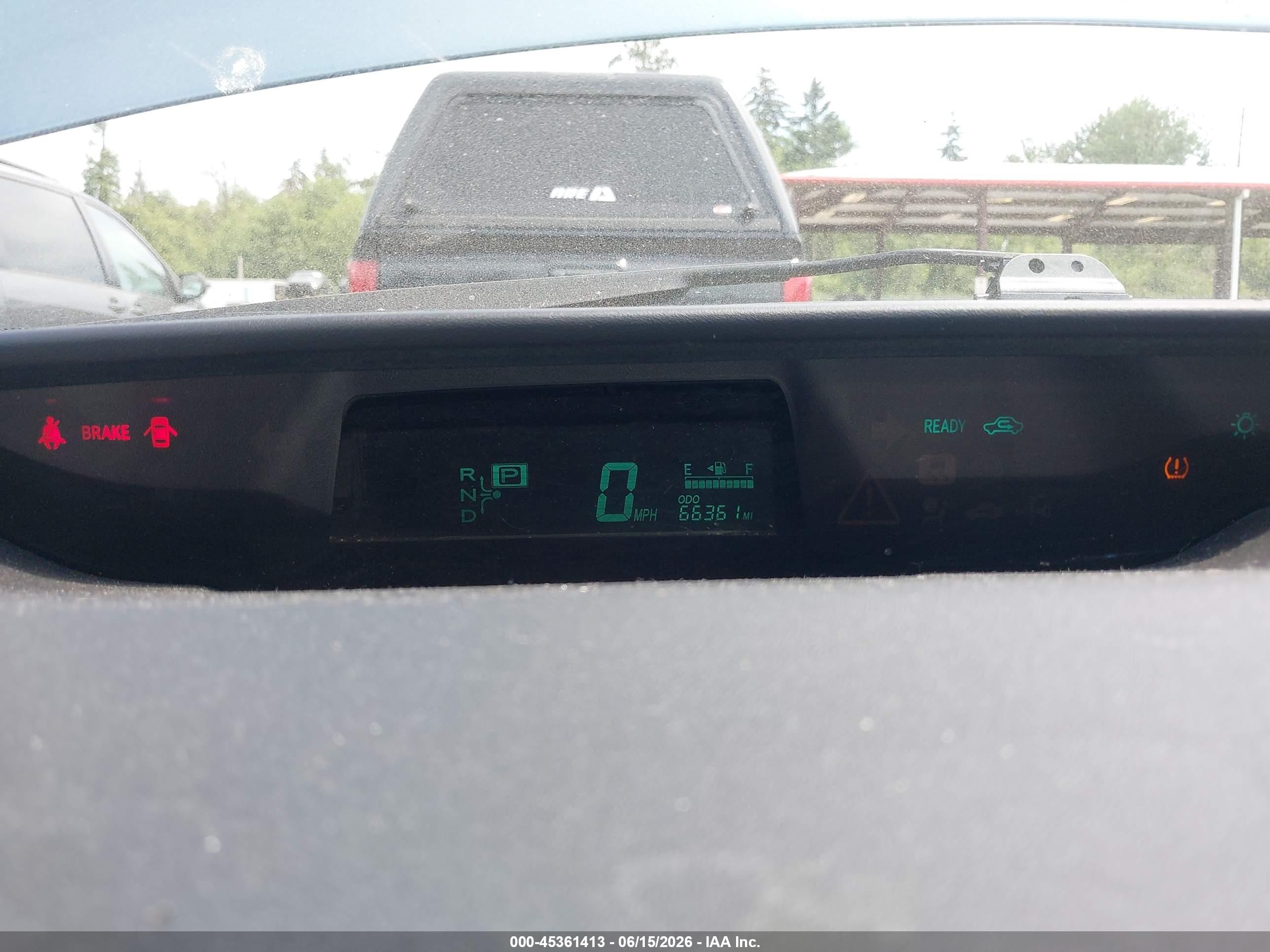 2009 Toyota Prius   Light Blue vin: JTDKB20U697850415