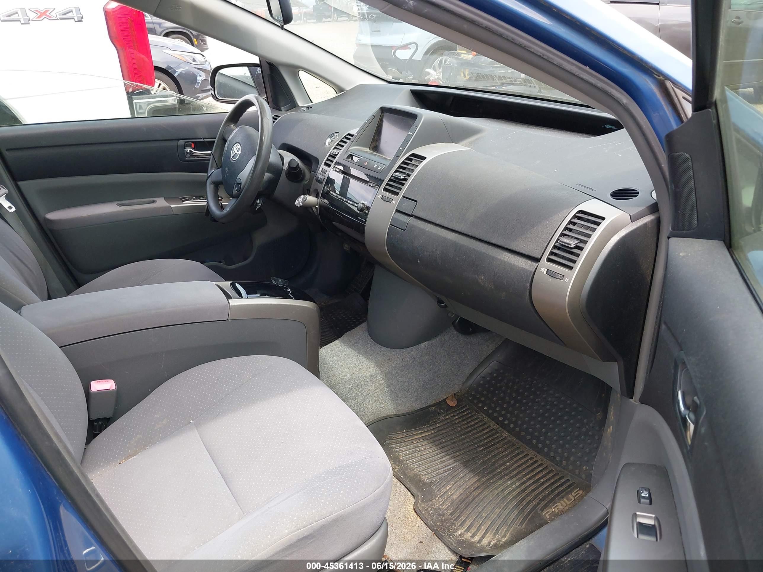 2009 Toyota Prius   Light Blue vin: JTDKB20U697850415