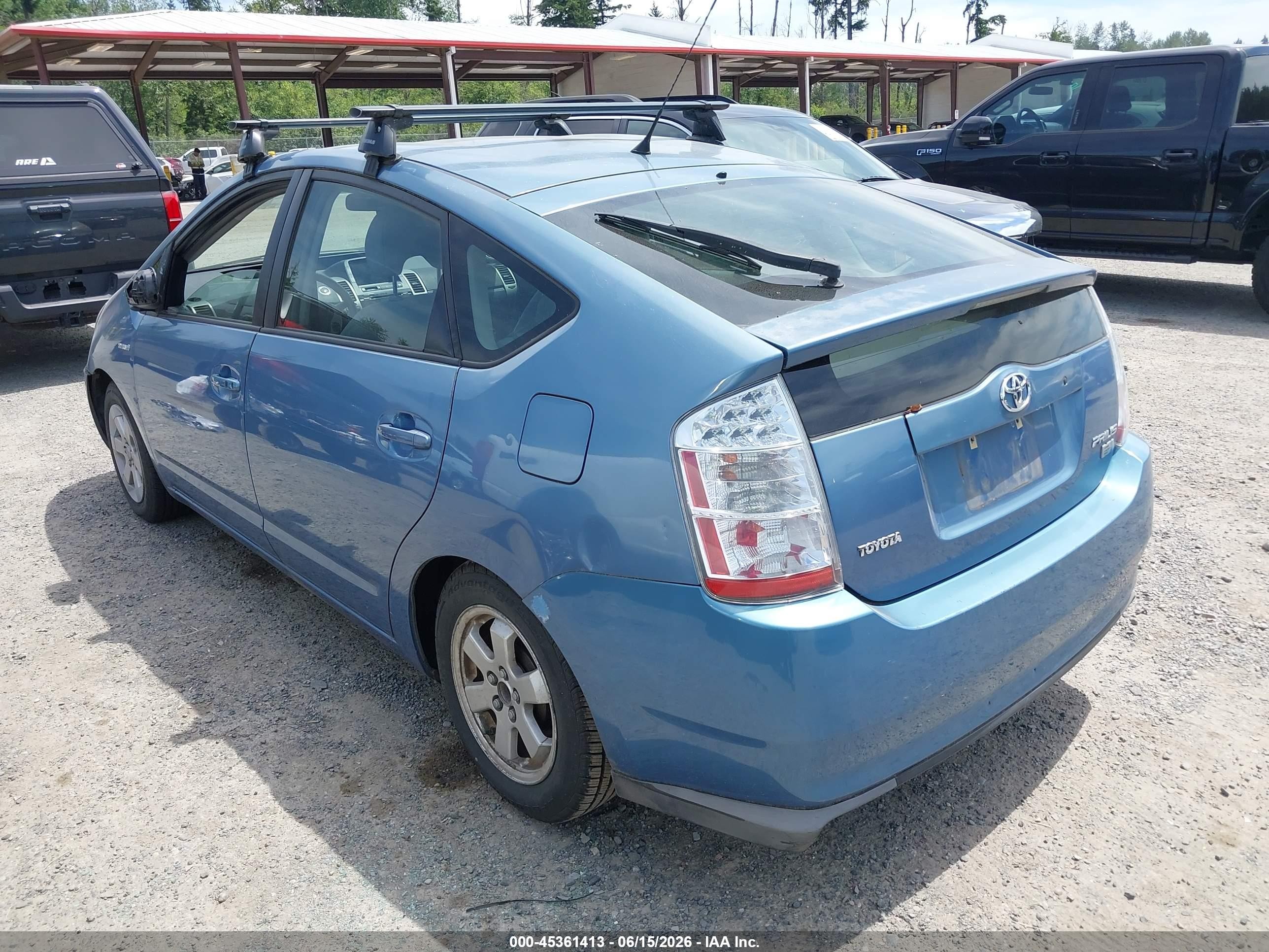2009 Toyota Prius   Light Blue vin: JTDKB20U697850415