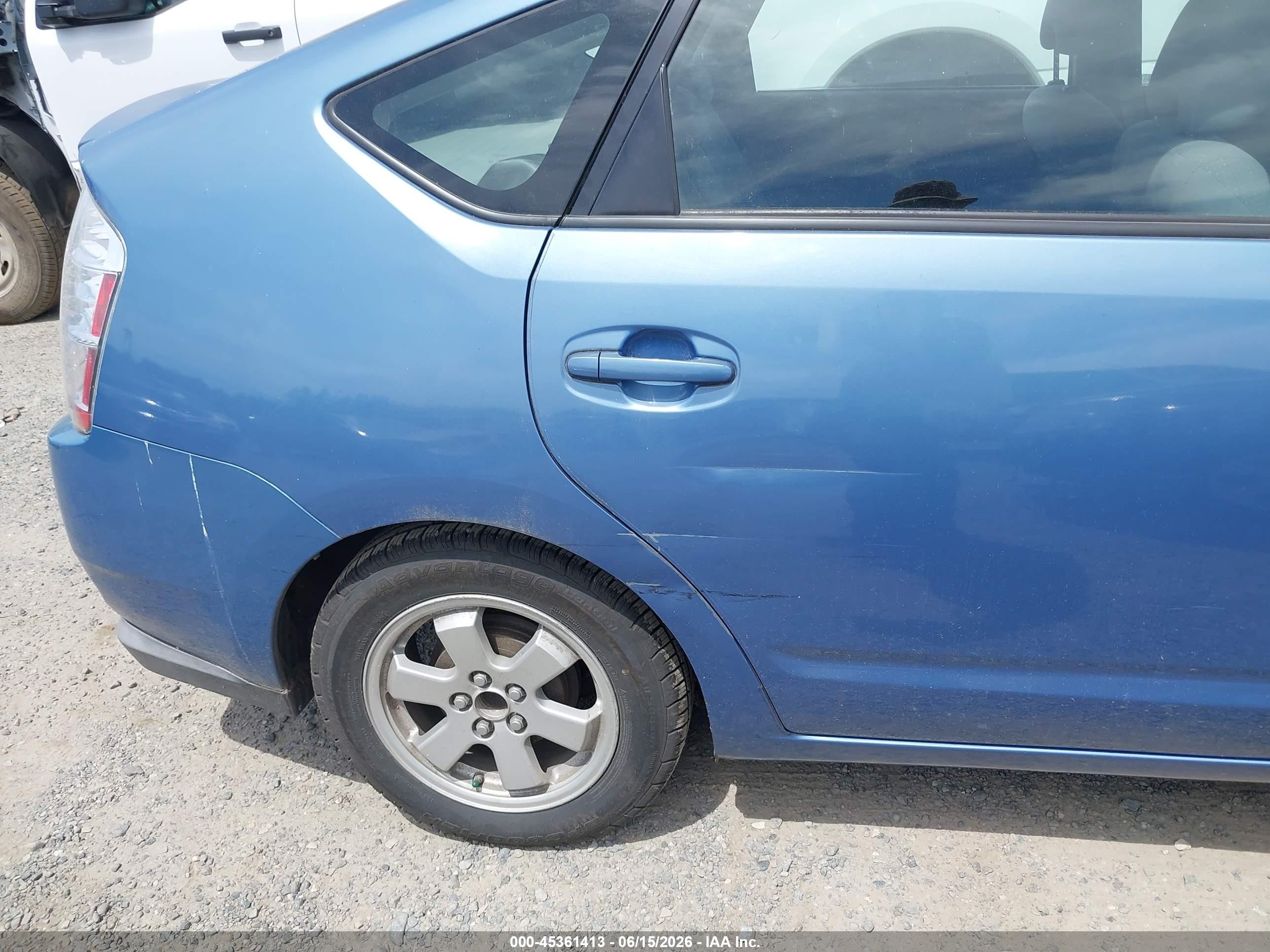 2009 Toyota Prius   Light Blue vin: JTDKB20U697850415